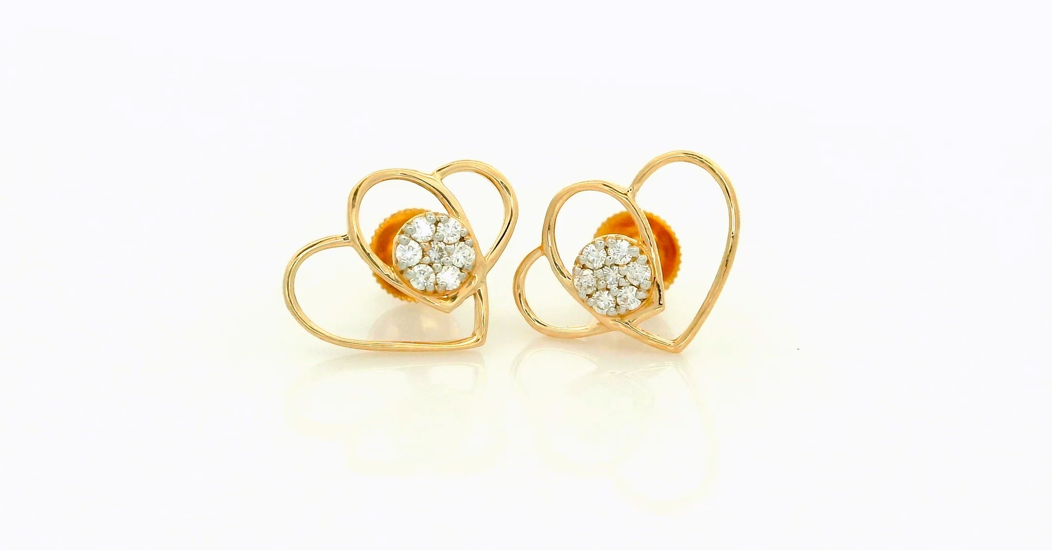 Duo Love Radiance Studs  -STDD760
