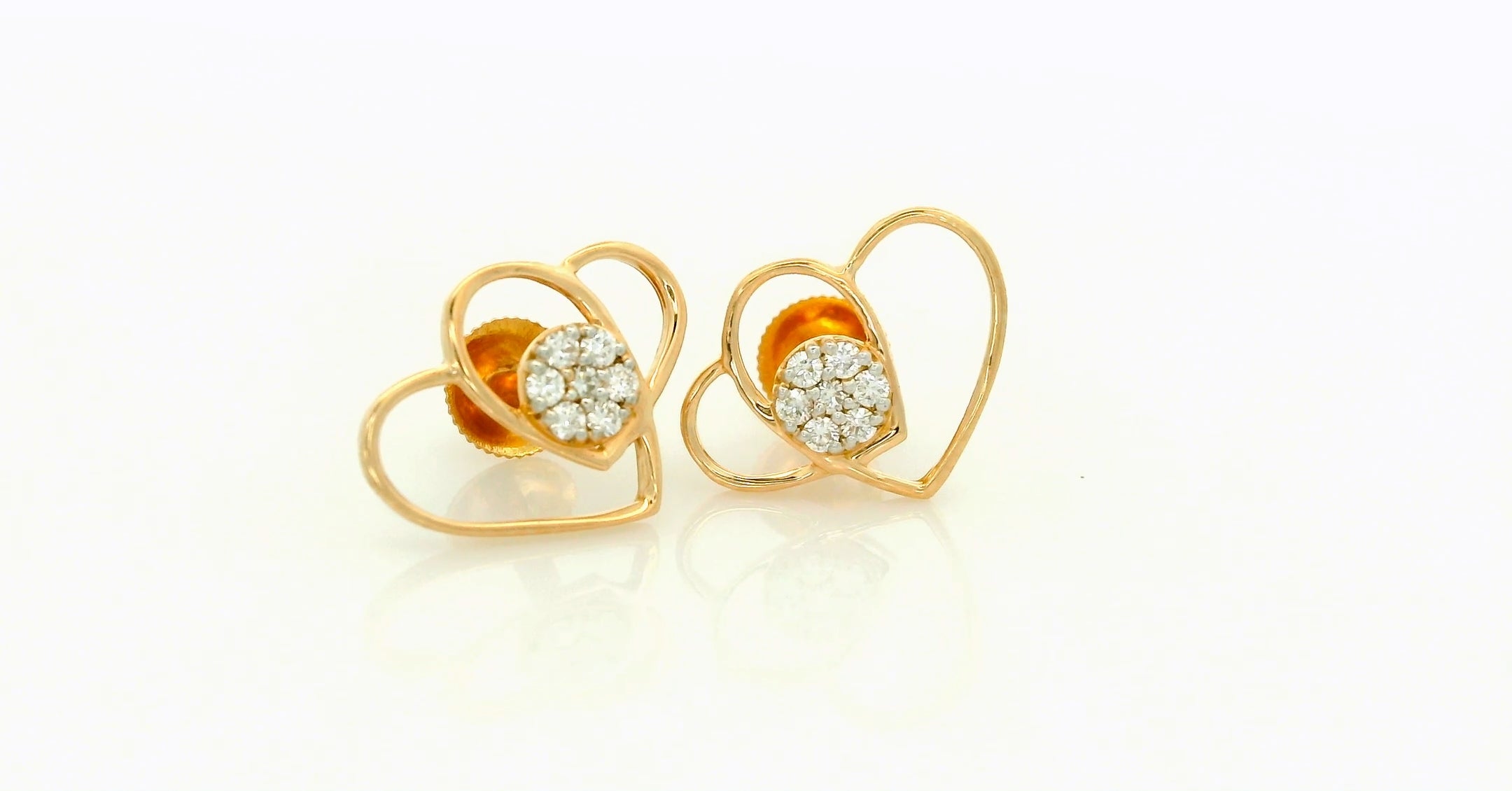 Duo Love Radiance Studs  -STDD760