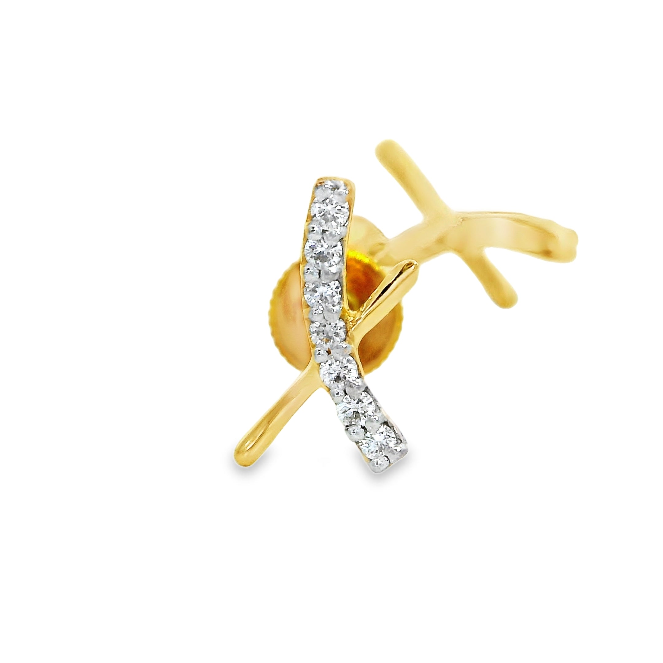 The Radiant Crossfire Studs   -STDD1022