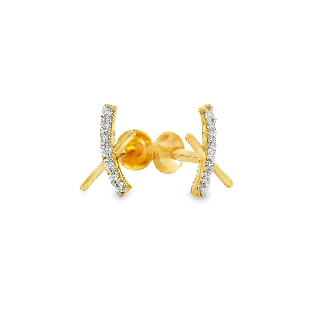 The Radiant Crossfire Studs   -STDD1022
