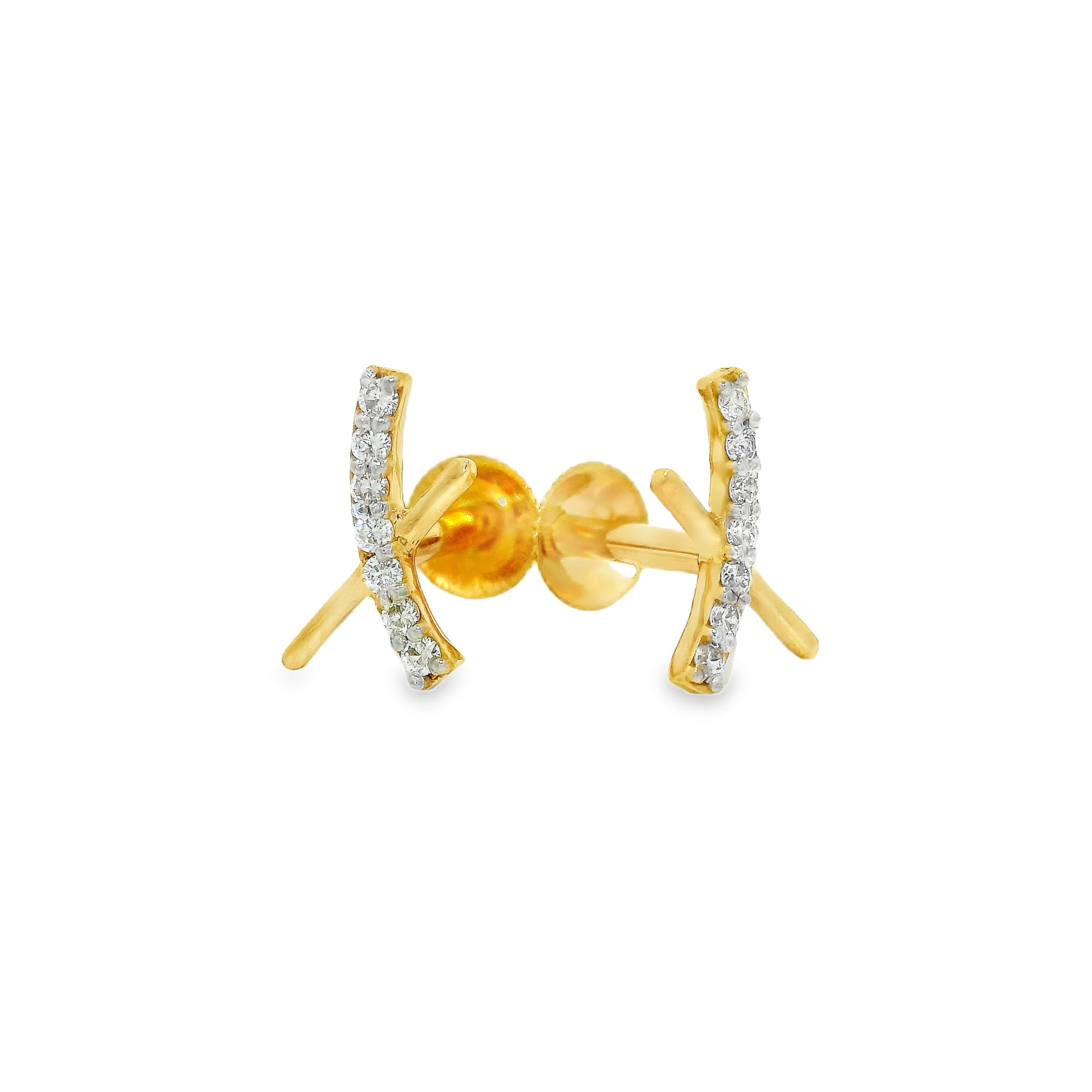The Radiant Crossfire Studs   -STDD1022