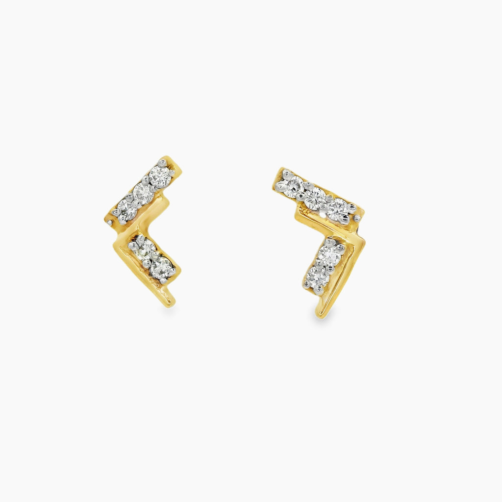 Sharp Shine Diamond Stud   -STDD1050