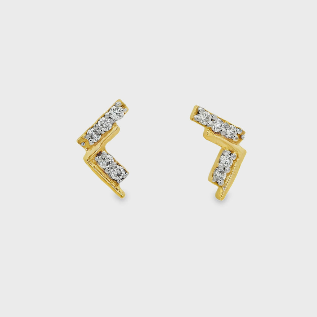 Sharp Shine Diamond Stud   -STDD1050