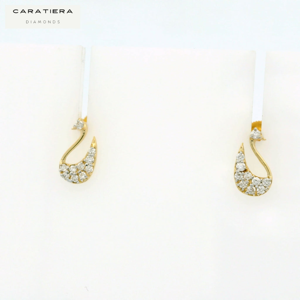 The Majestic Swan Studs   -STDD1079