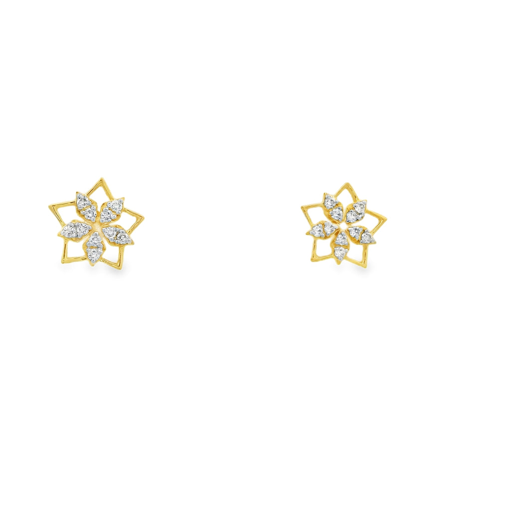 The Gilded Starburst Flora Stud  -1146