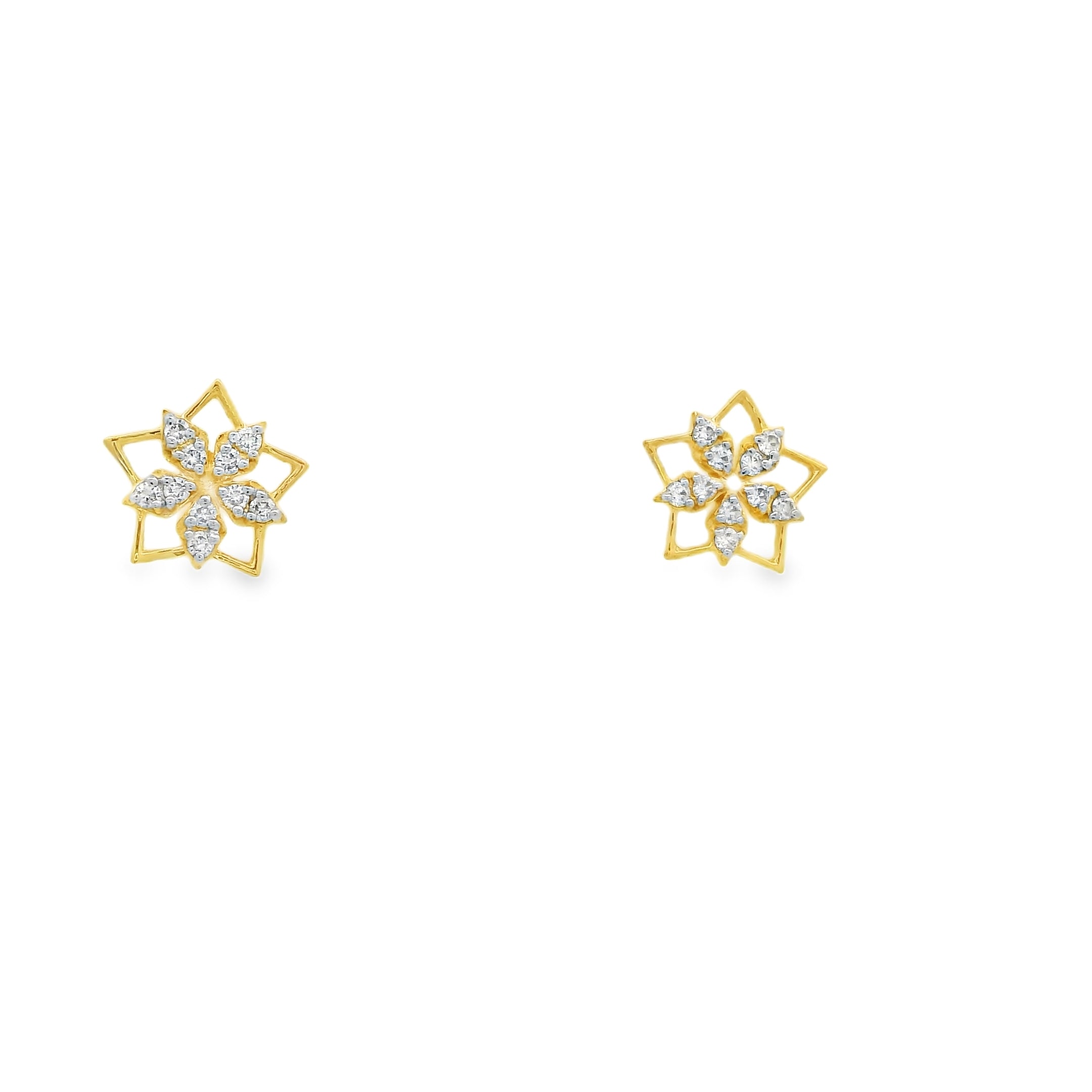 The Gilded Starburst Flora Stud  -1146
