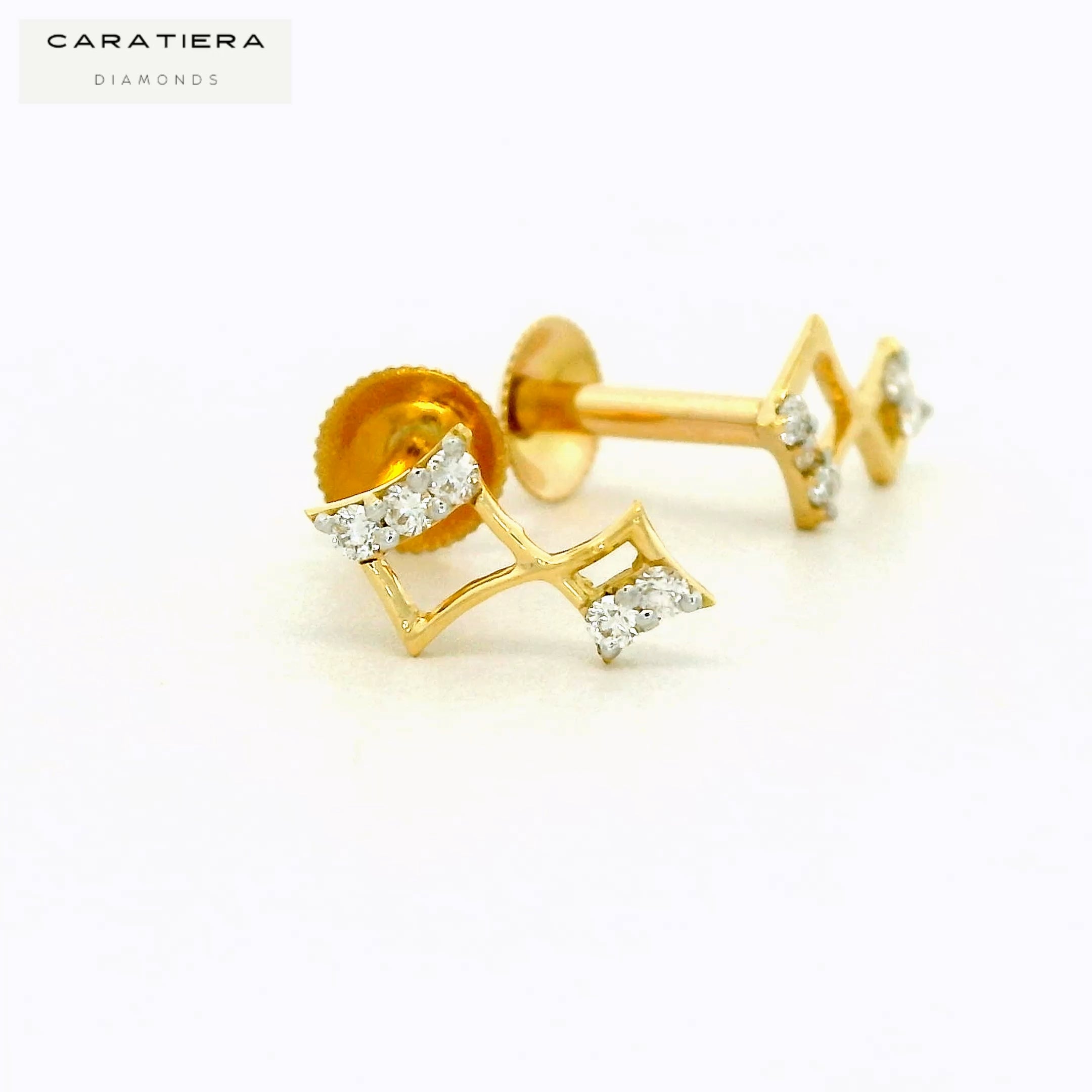 Infinity Edge Studs  -STDD1169