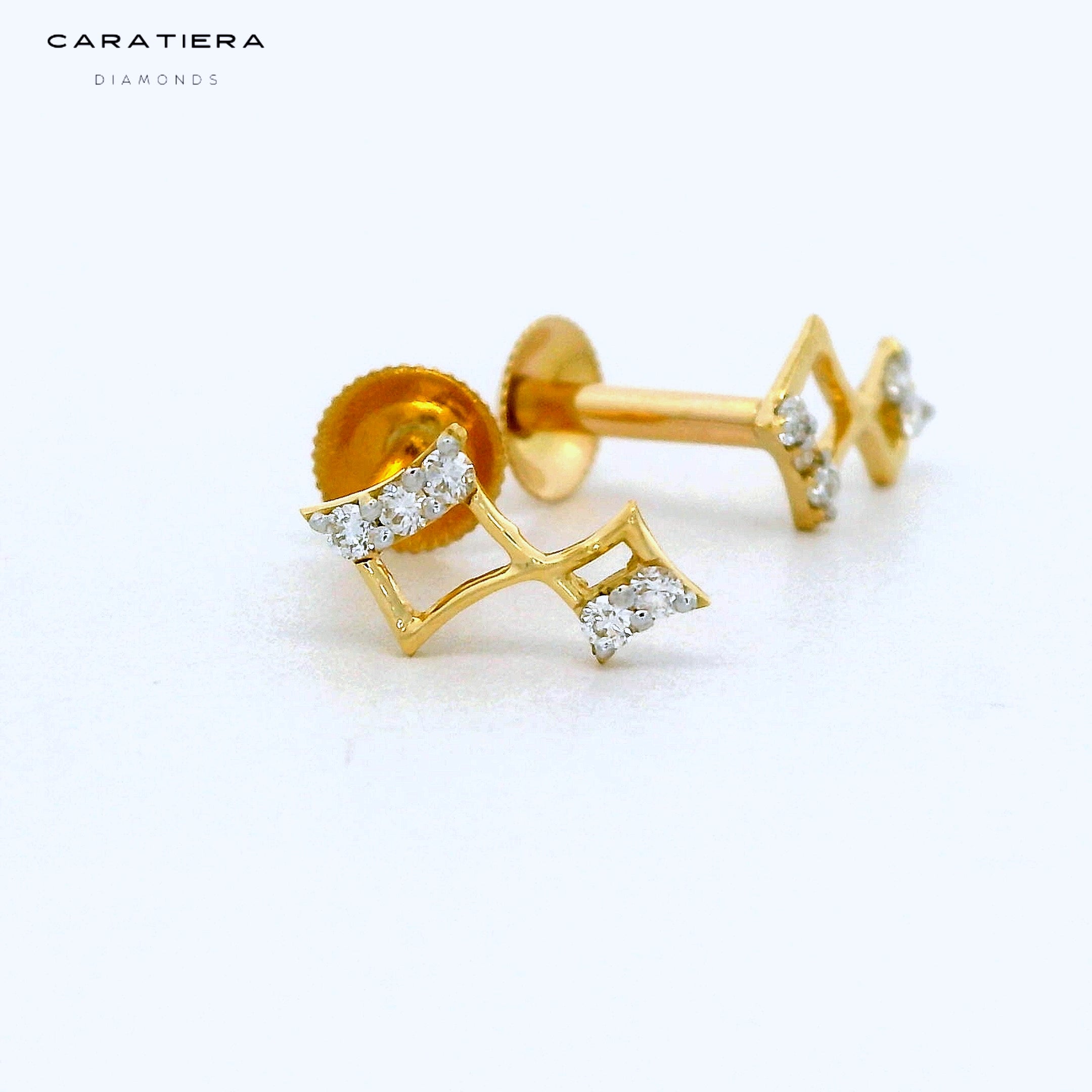 Infinity Edge Studs  -STDD1169
