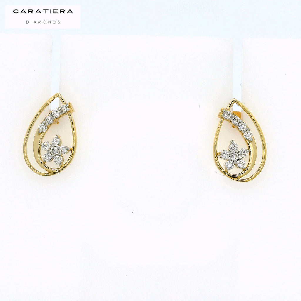 Radiant Bloom Teardrops    -STDD552