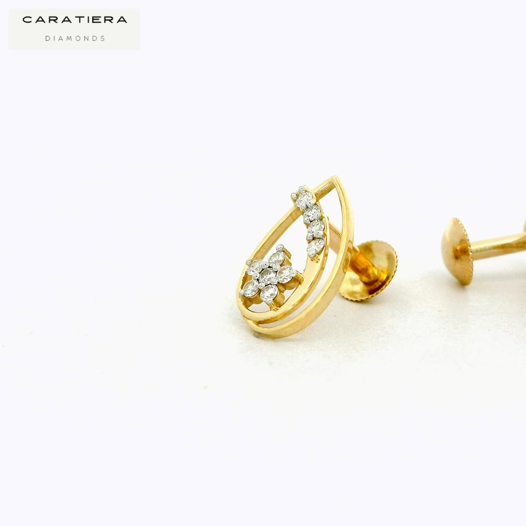 Radiant Bloom Teardrops    -STDD552