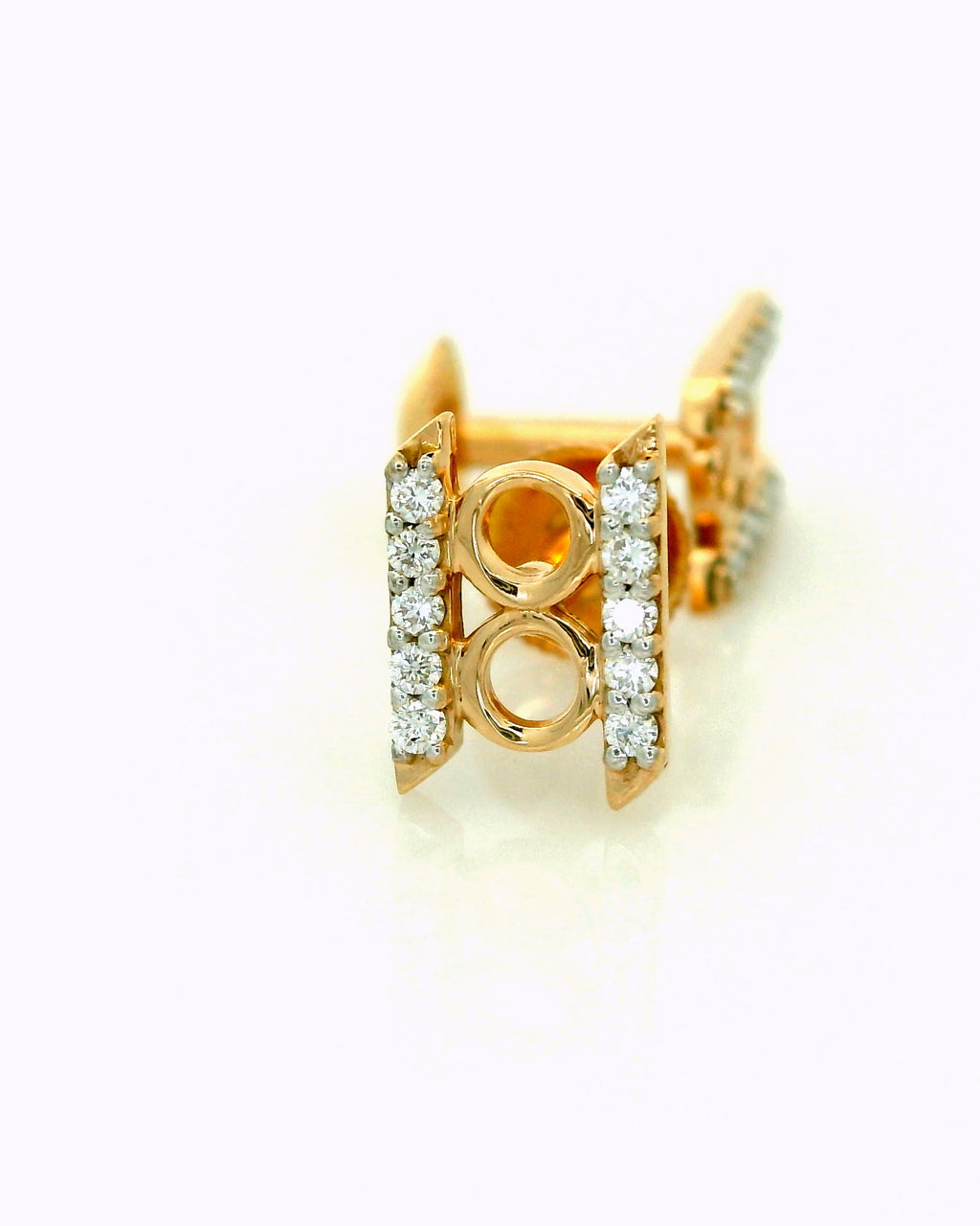 Orbit Frame Diamond Stud  -STDD554