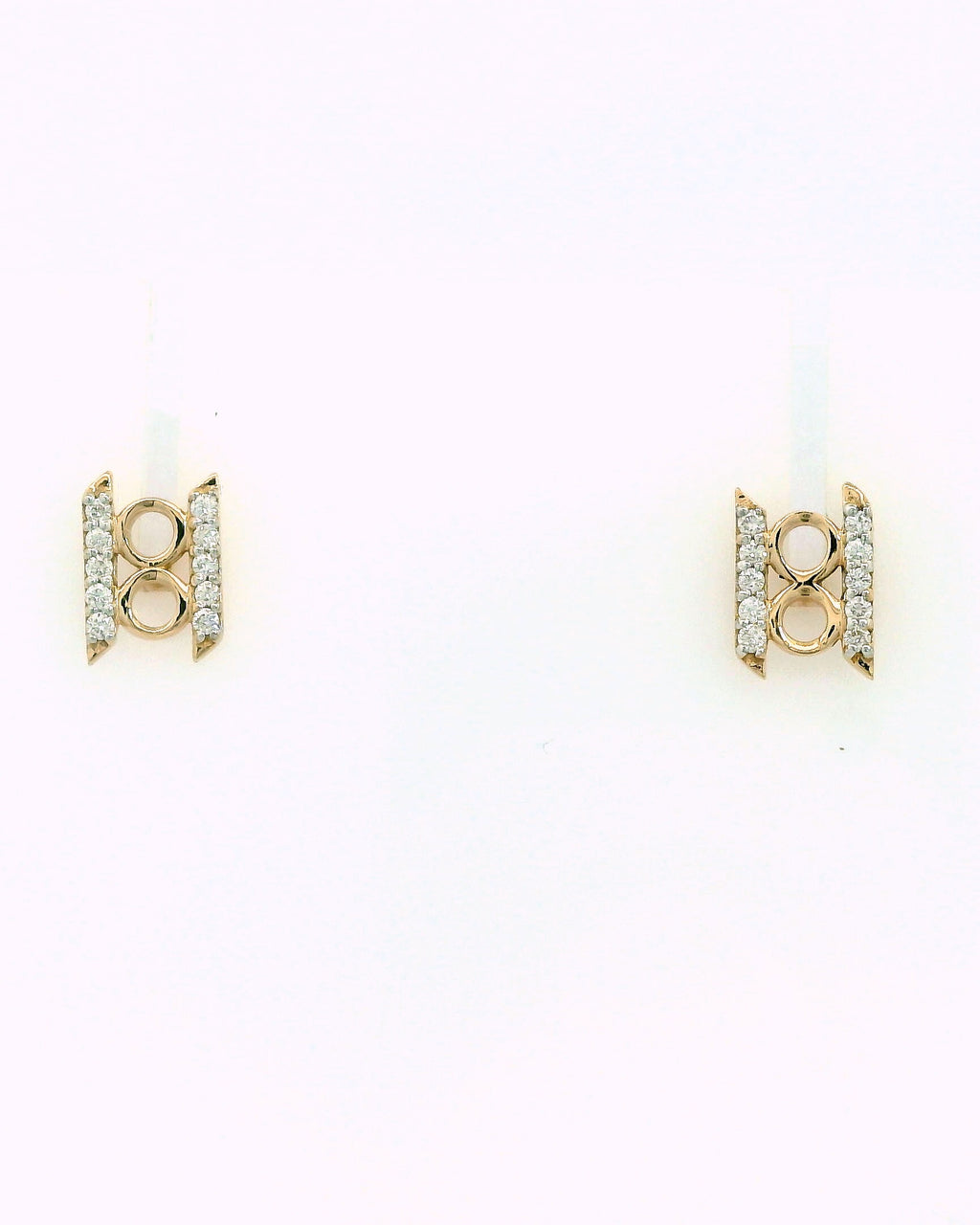 Orbit Frame Diamond Stud  -STDD554