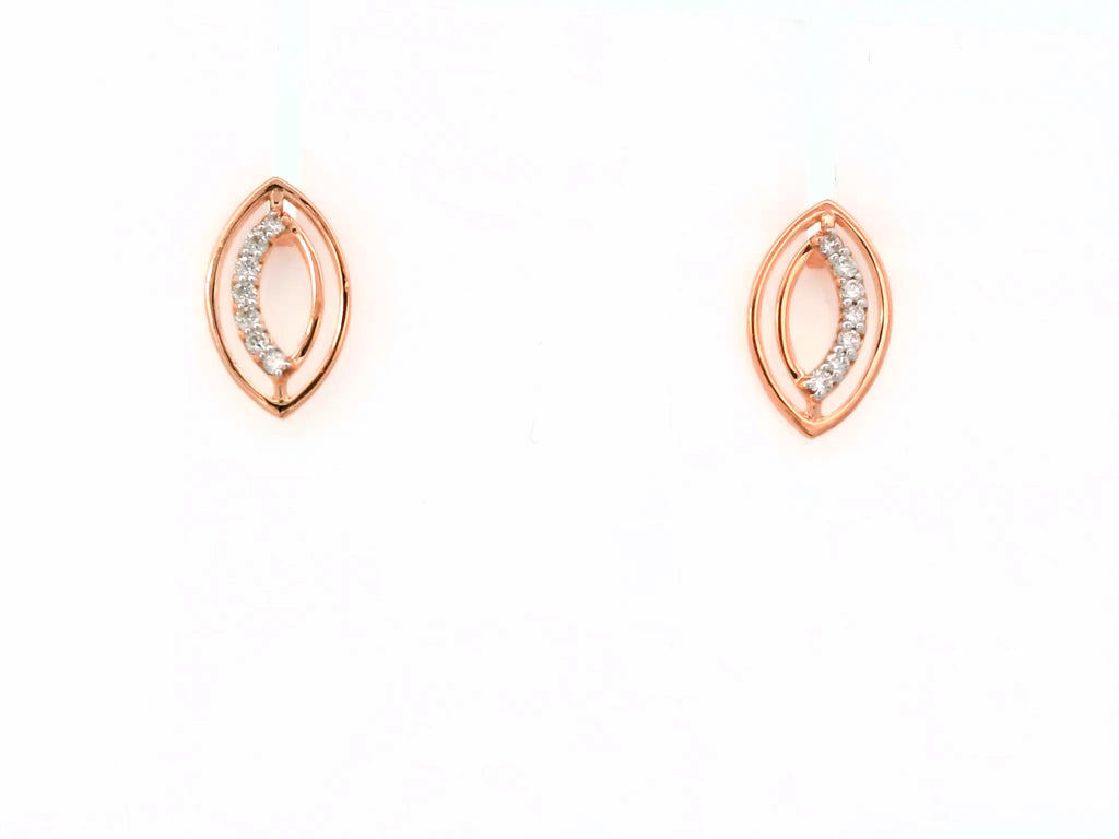 Radiant Marquise Eye Studs   - STDD630