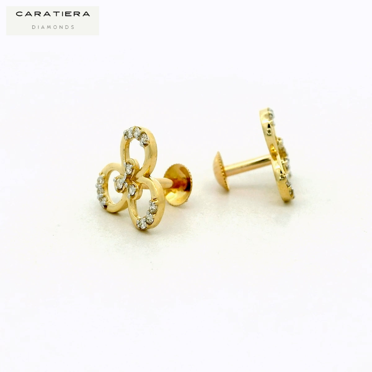 The Trillium Bloom  Studs-STDD652