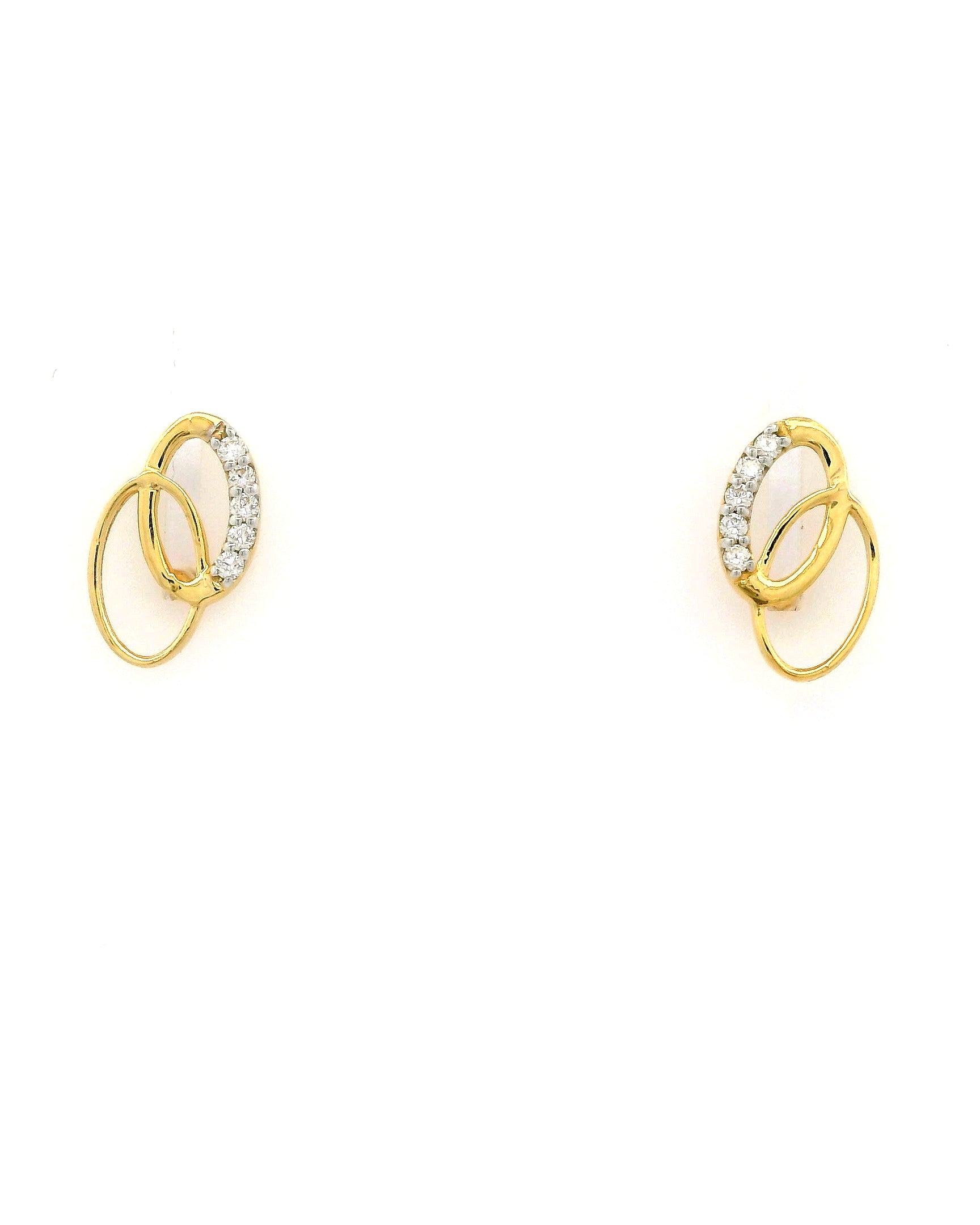 Double Eclipse Studs   -STDD665