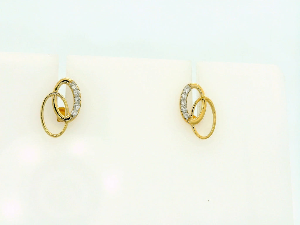 Double Eclipse Studs   -STDD665