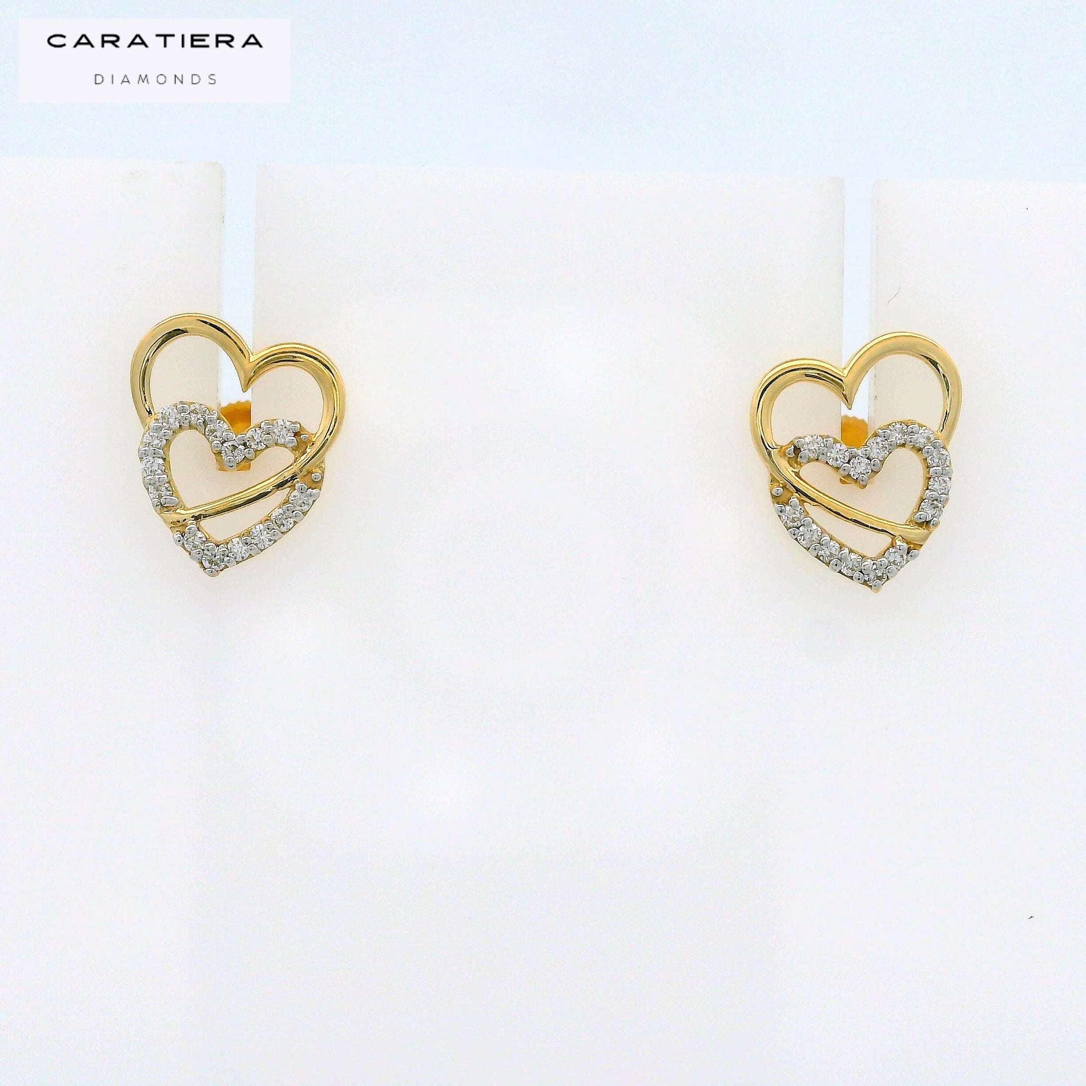 Eternal Bond Heart Studs - STDD736