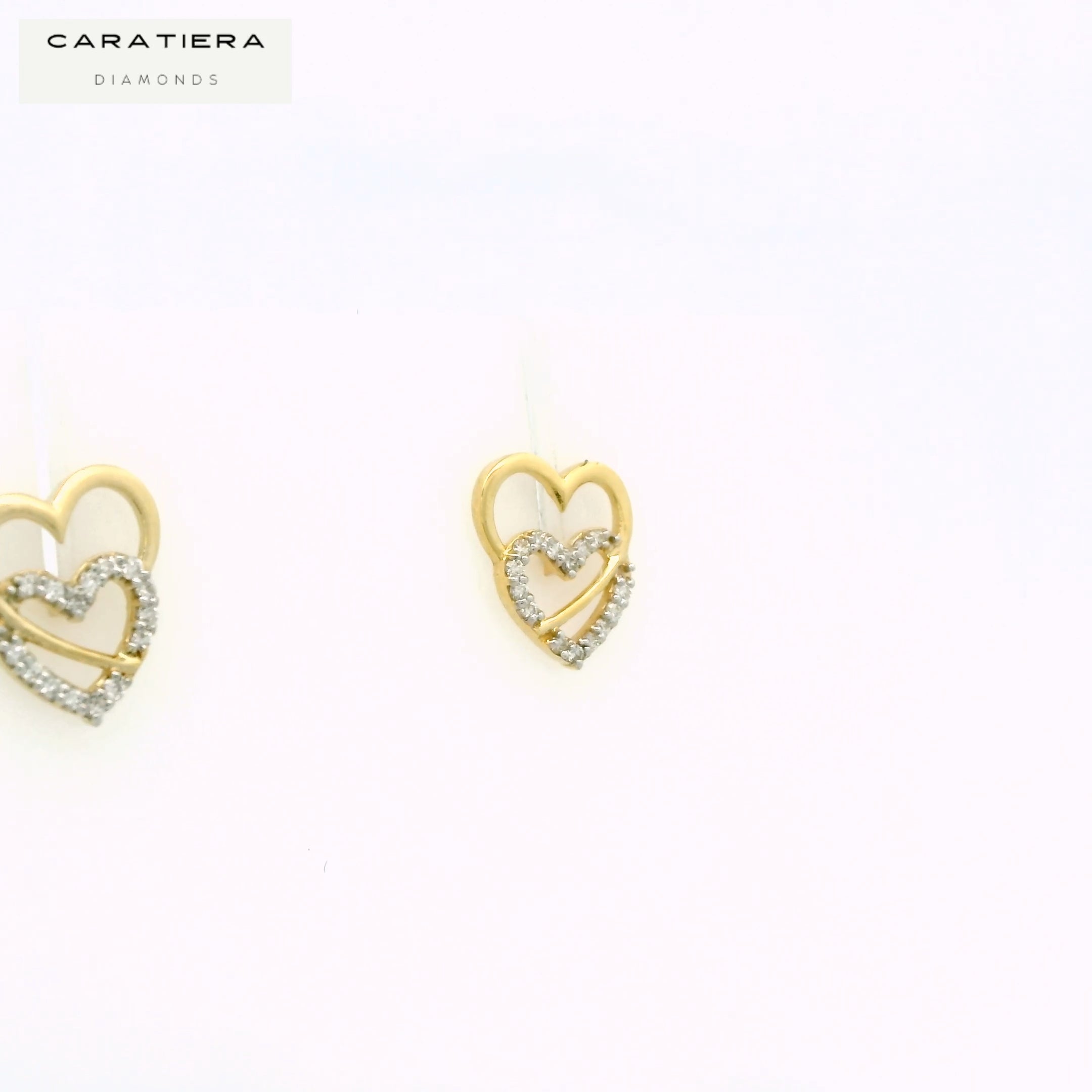 Eternal Bond Heart Studs - STDD736