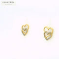 Eternal Bond Heart Studs - STDD736