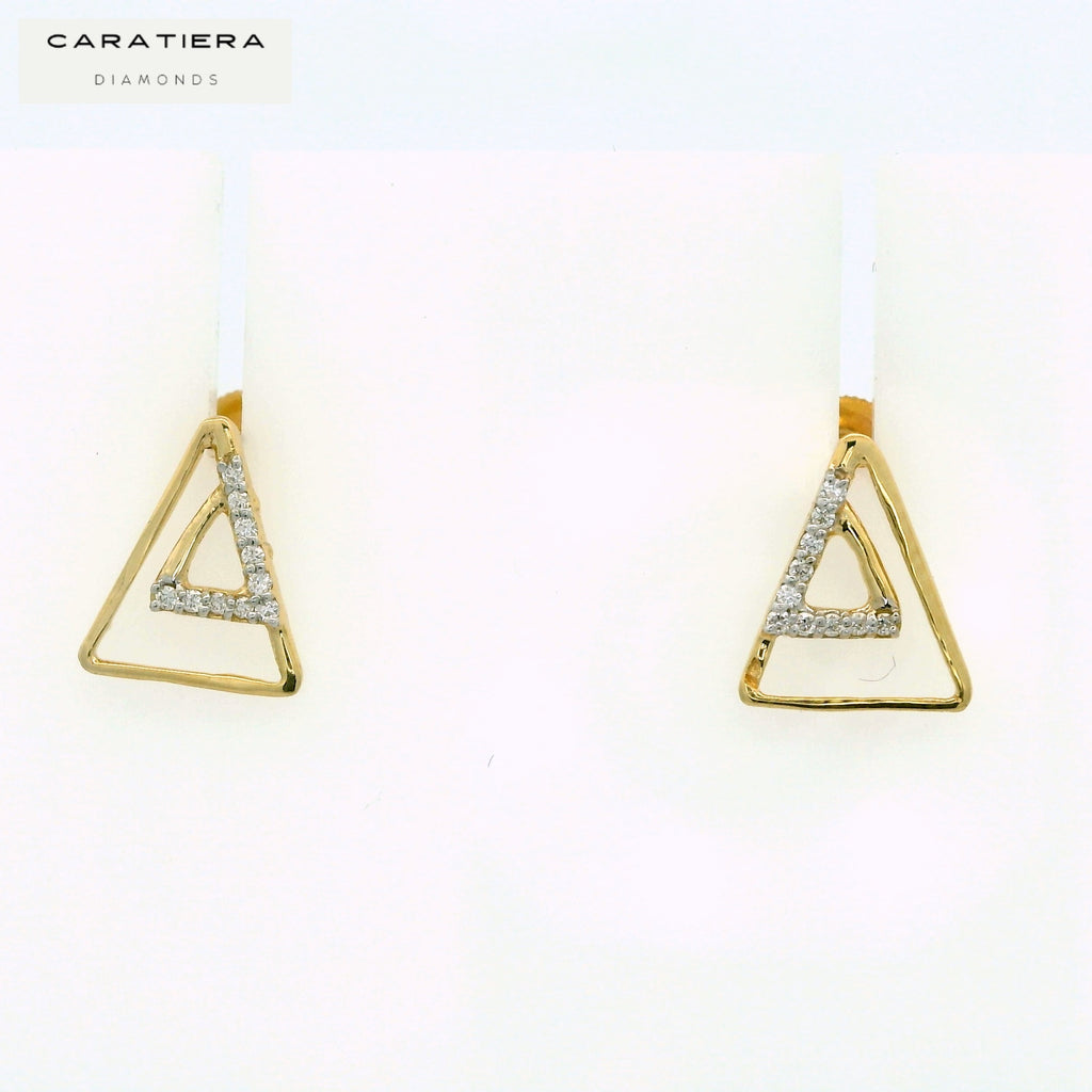 Triad Sparkle Earrings - STDD880