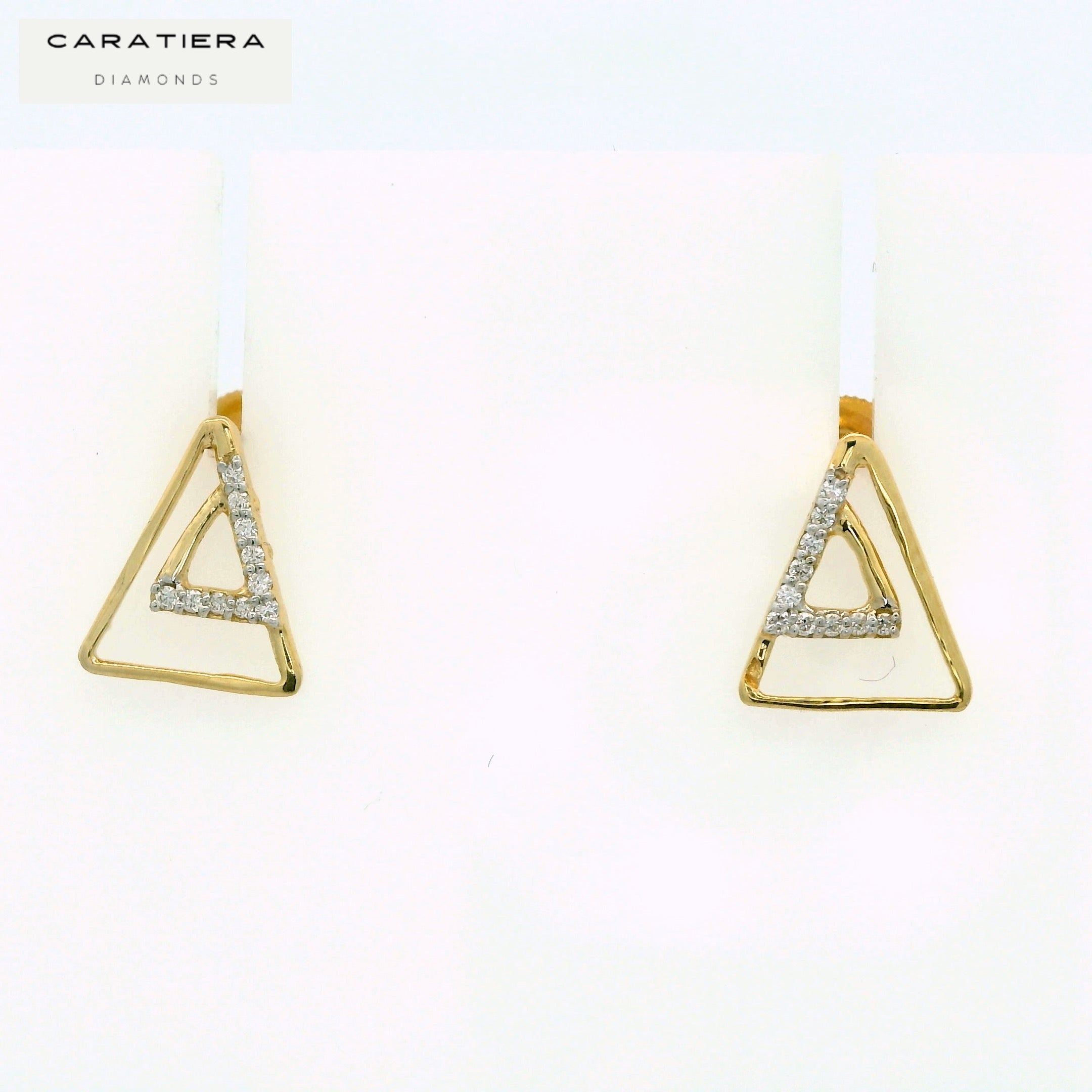 Triad Sparkle Earrings - STDD880
