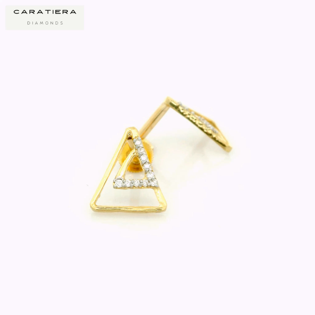 Triad Sparkle Earrings - STDD880