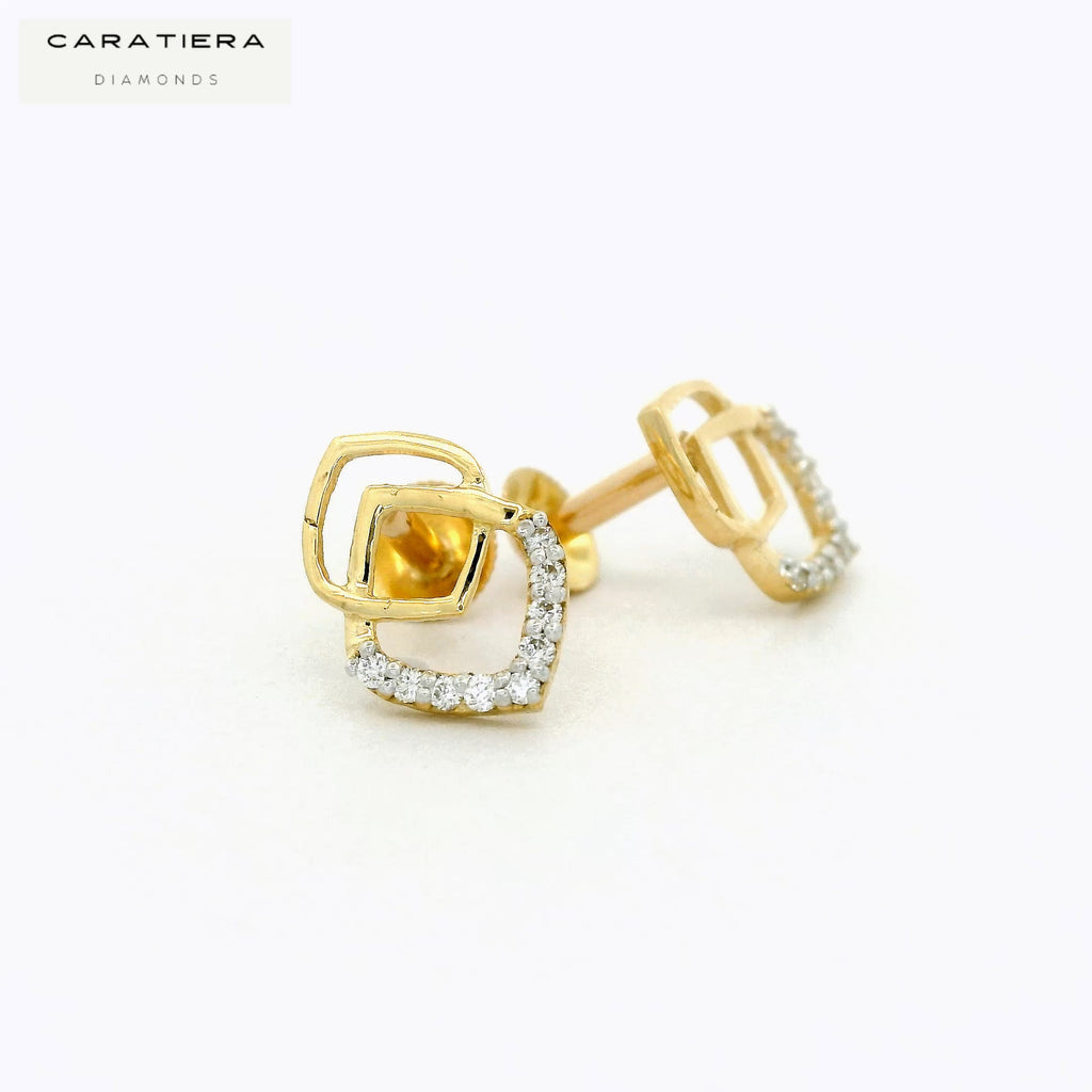 Dual Glitz  Stud  - STDD953
