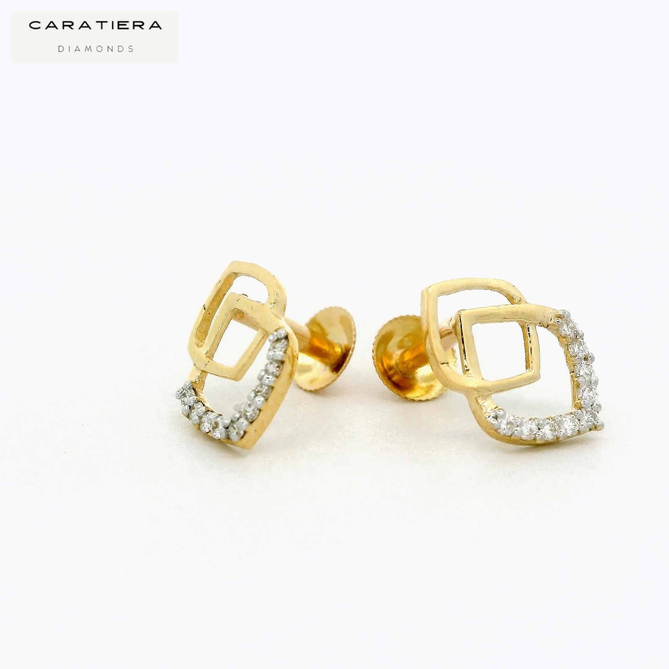 Dual Glitz  Stud  - STDD953
