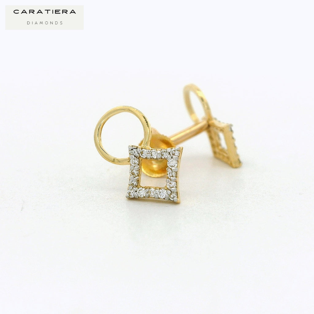 GEOMETRIC  HARMONY STUD - STDD955