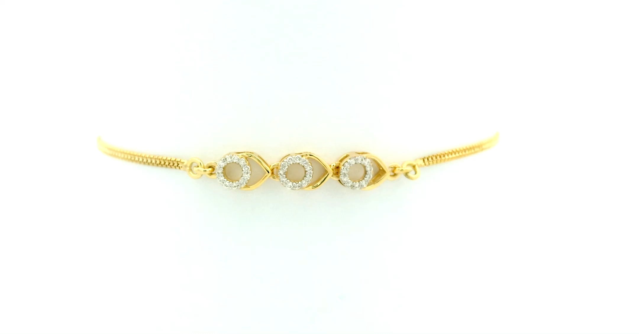 Trinity Eye Diamond Bracelet    -TBC23