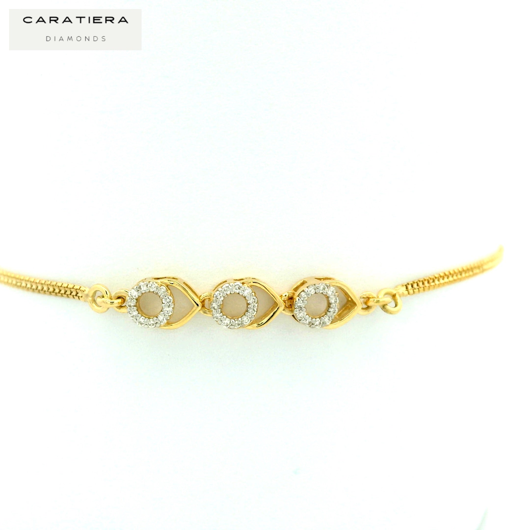 Trinity Eye Diamond Bracelet    -TBC23