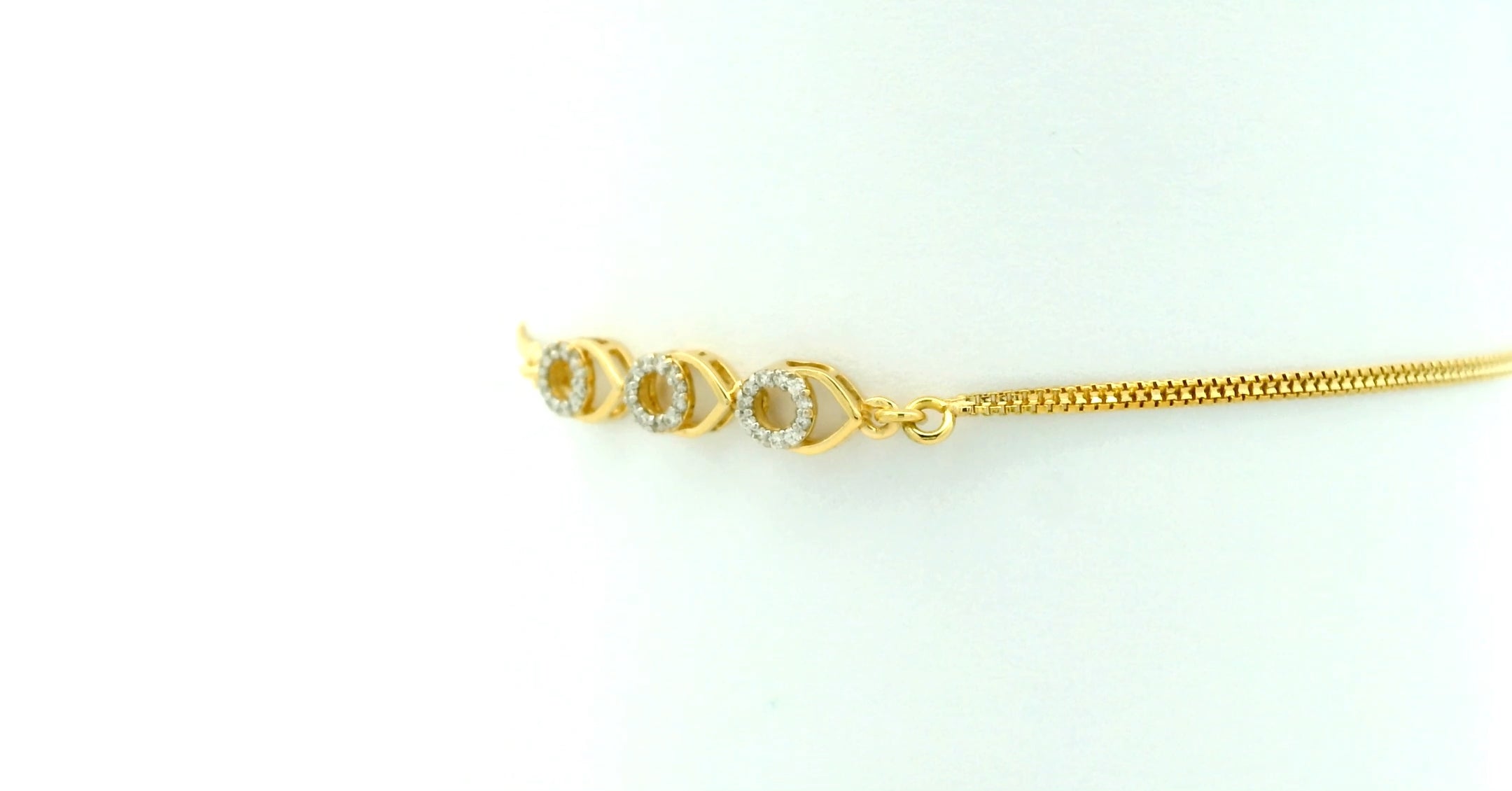 Trinity Eye Diamond Bracelet    -TBC23