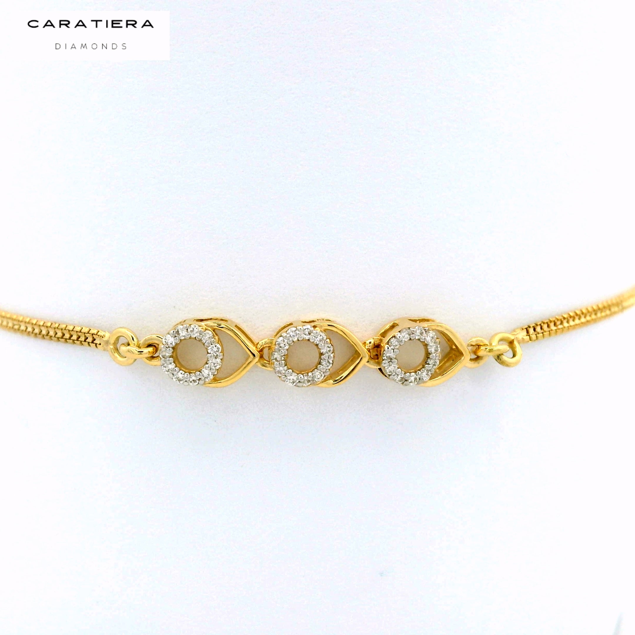 Trinity Eye Diamond Bracelet    -TBC23