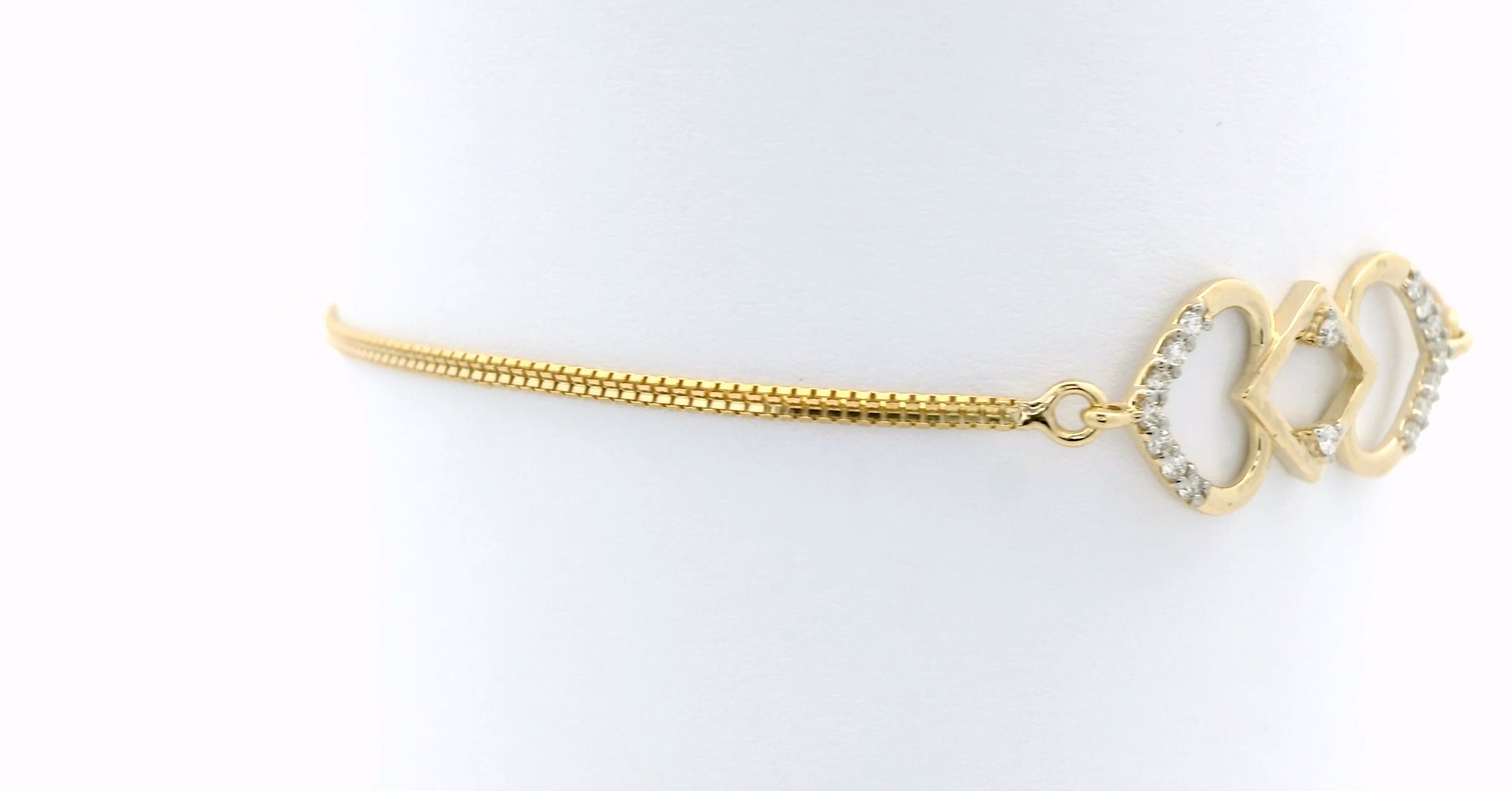 Eternal Symmetry Diamond Bracelet  -TBC142
