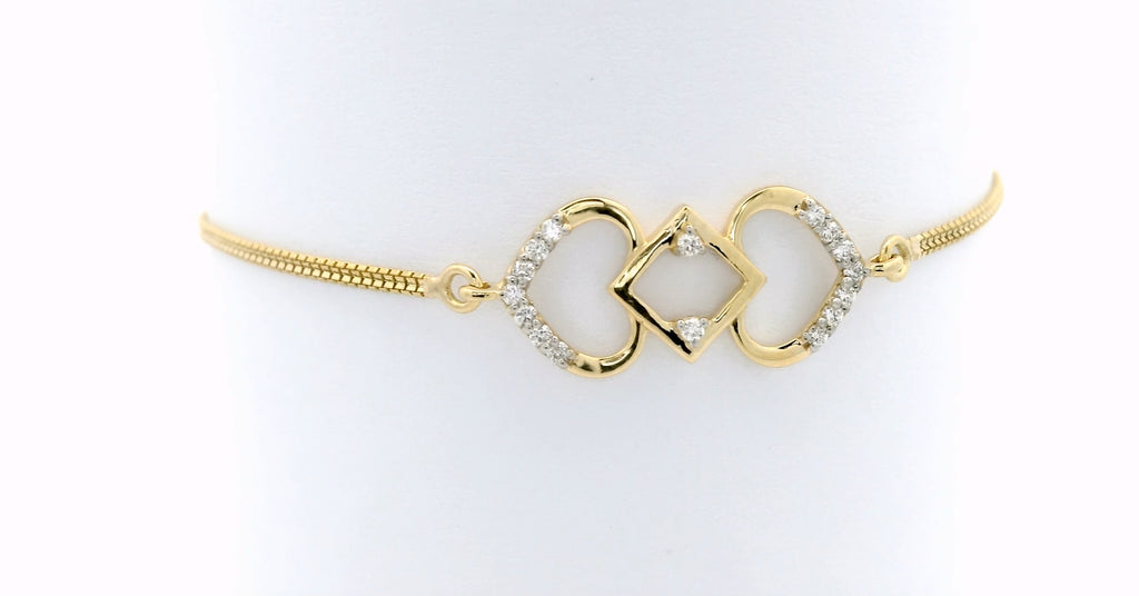 Eternal Symmetry Diamond Bracelet  -TBC142