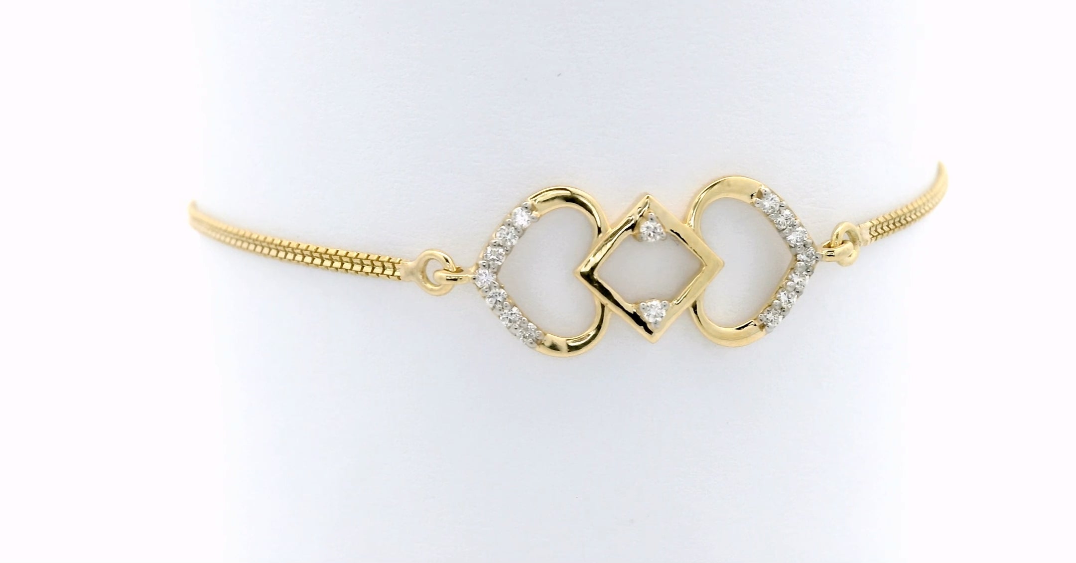 Eternal Symmetry Diamond Bracelet  -TBC142