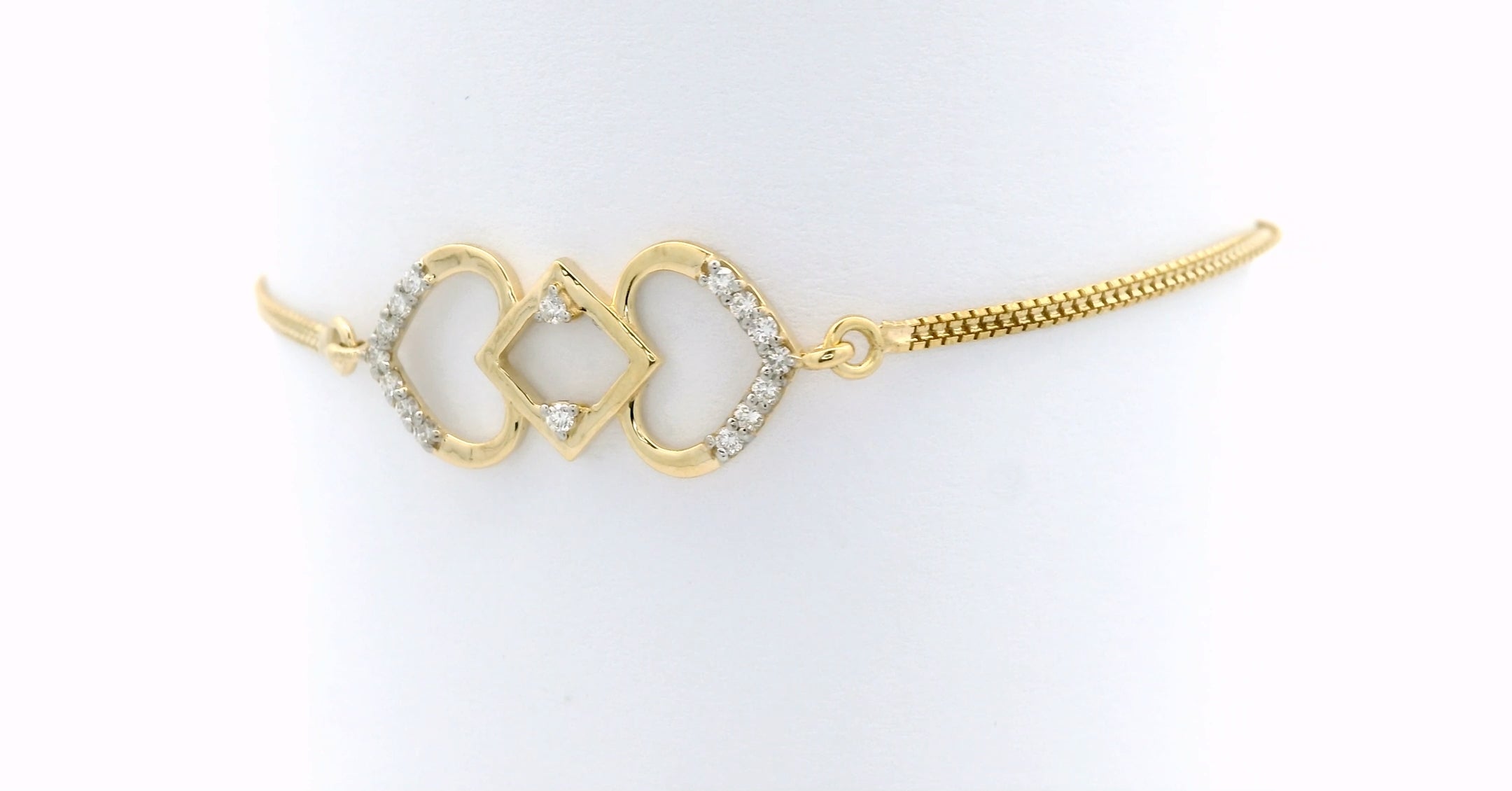 Eternal Symmetry Diamond Bracelet  -TBC142