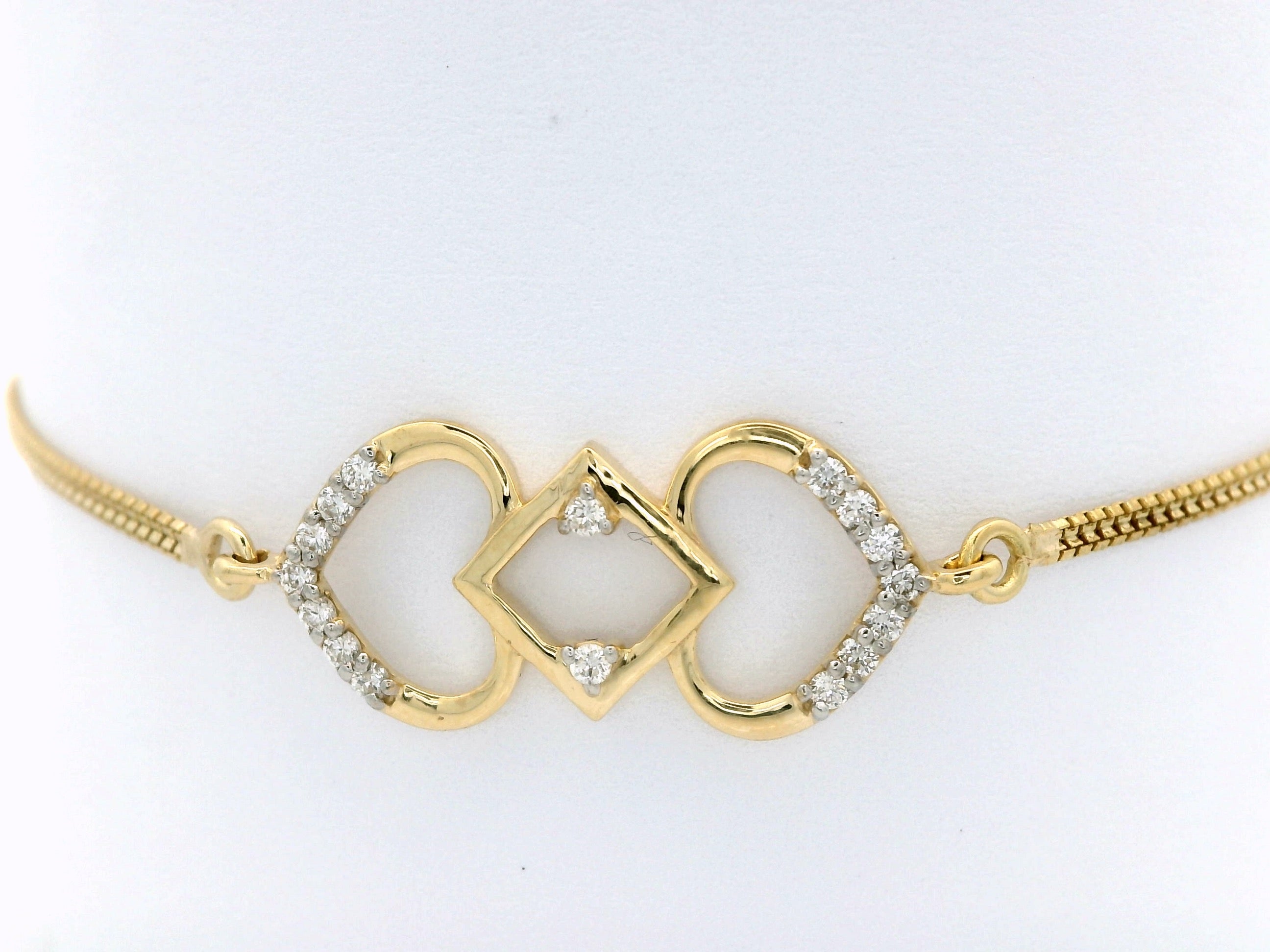 Eternal Symmetry Diamond Bracelet  -TBC142