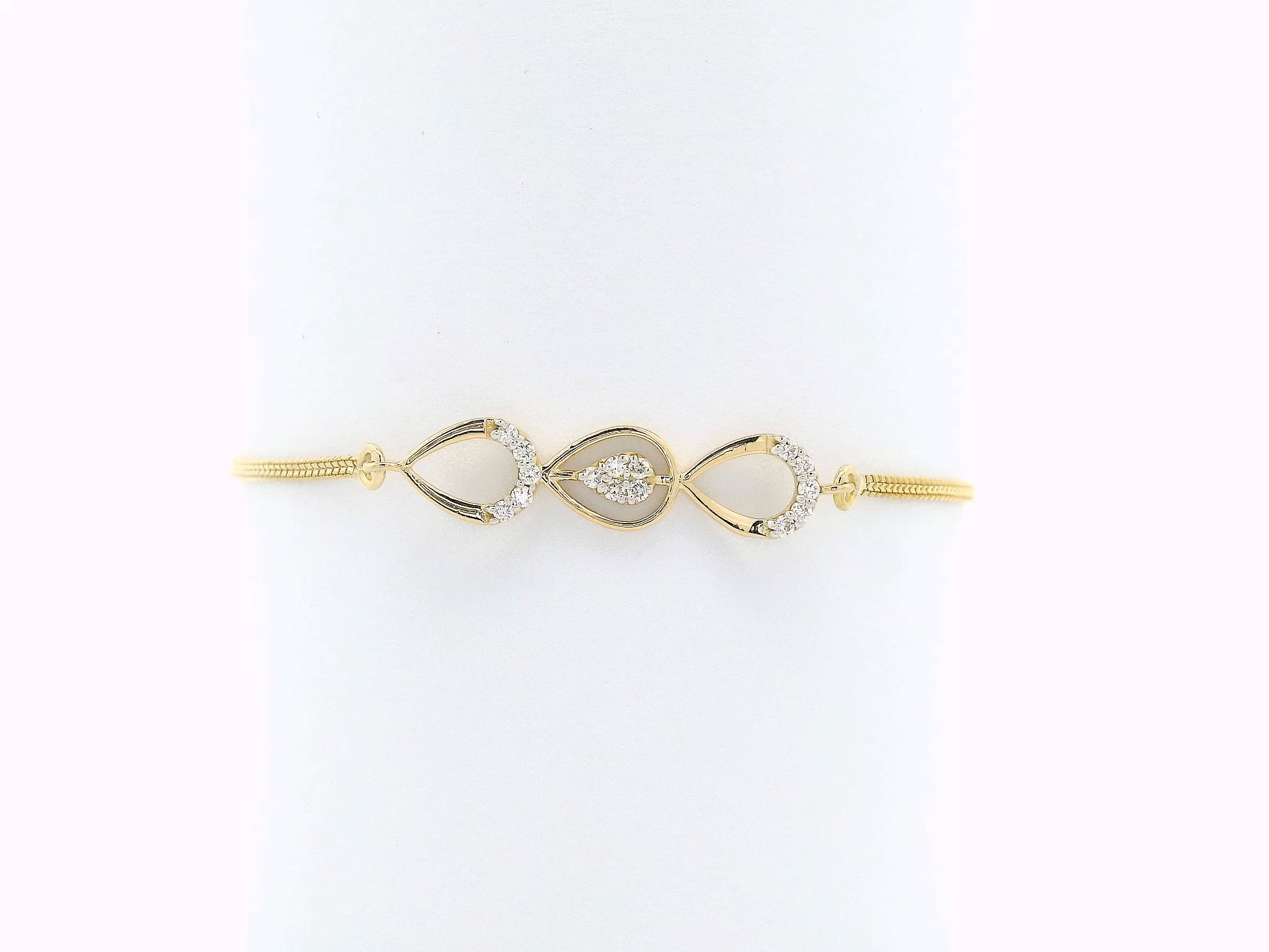 Celeste Loop Diamond Bracelet   -TBC197