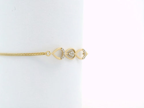 Celeste Loop Diamond Bracelet   -TBC197
