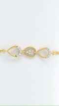 Celeste Loop Diamond Bracelet   -TBC197