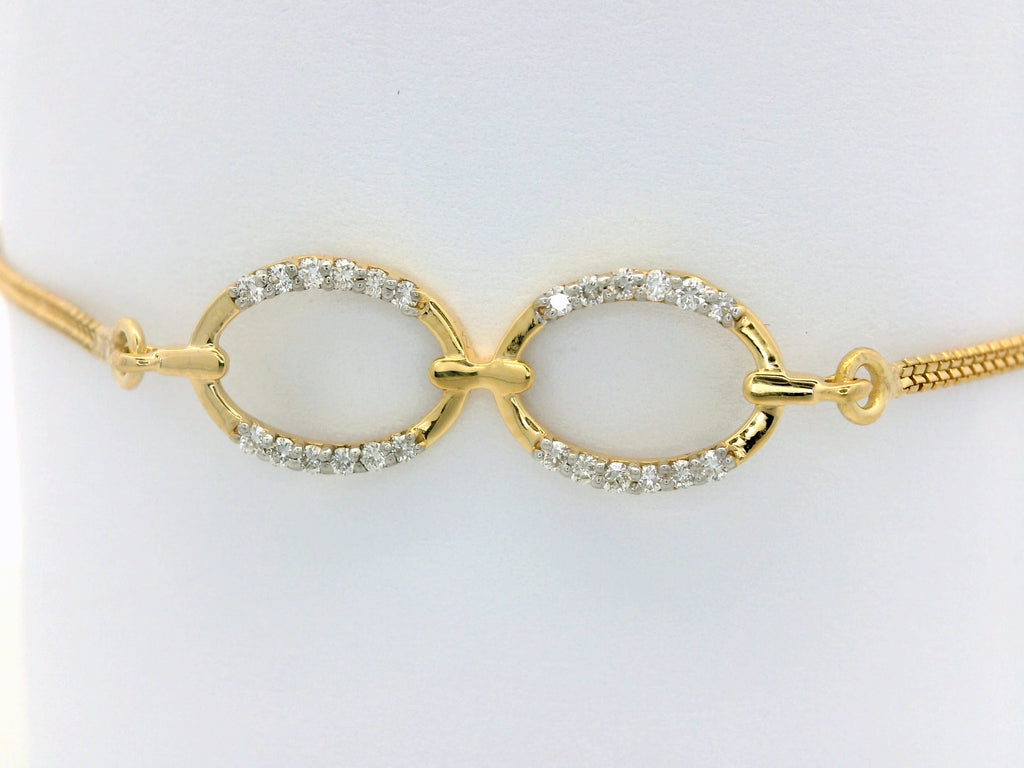 Luxe Link Diamond Bracelet   -TBC206