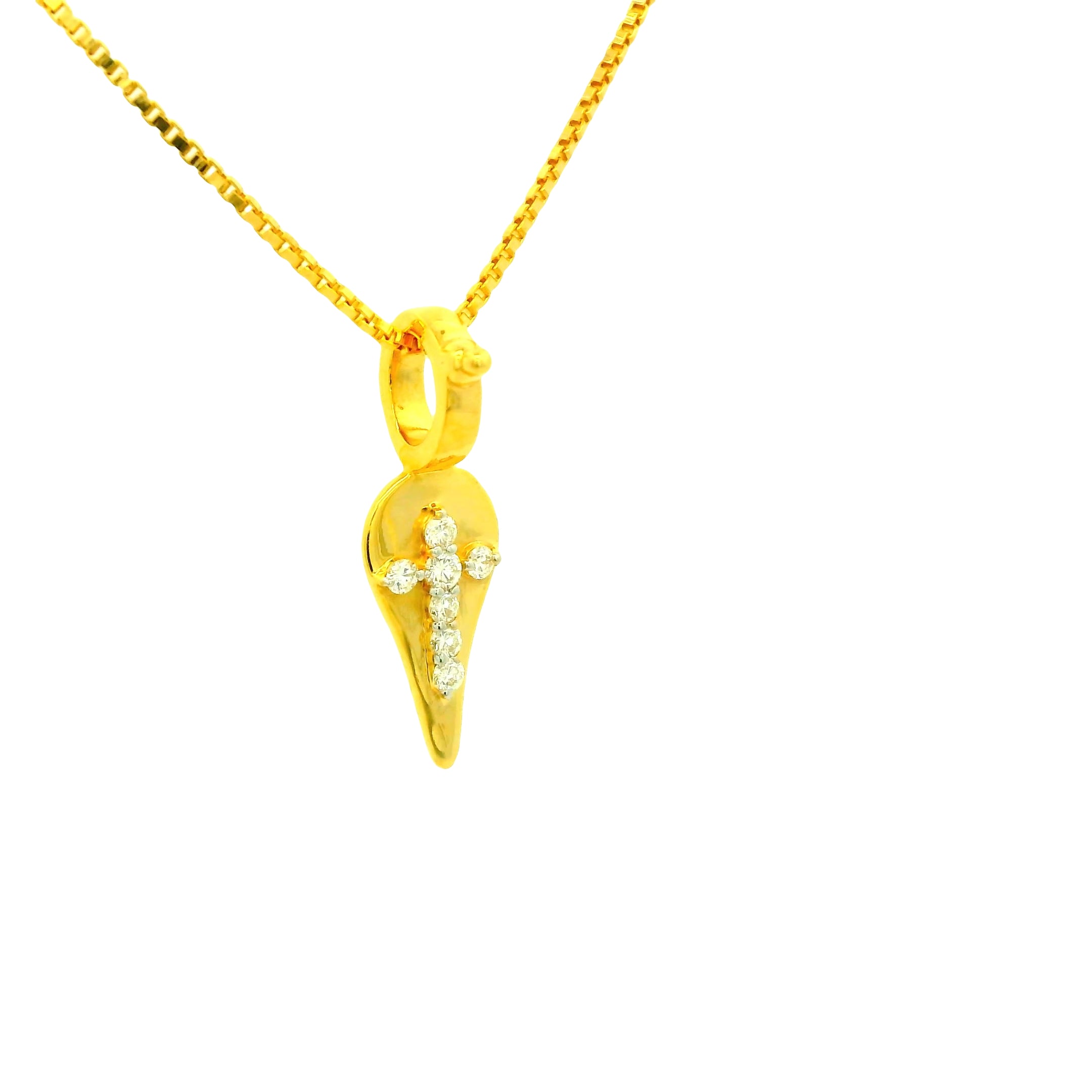 Sacred Shine Drop Pendant  - TLD13