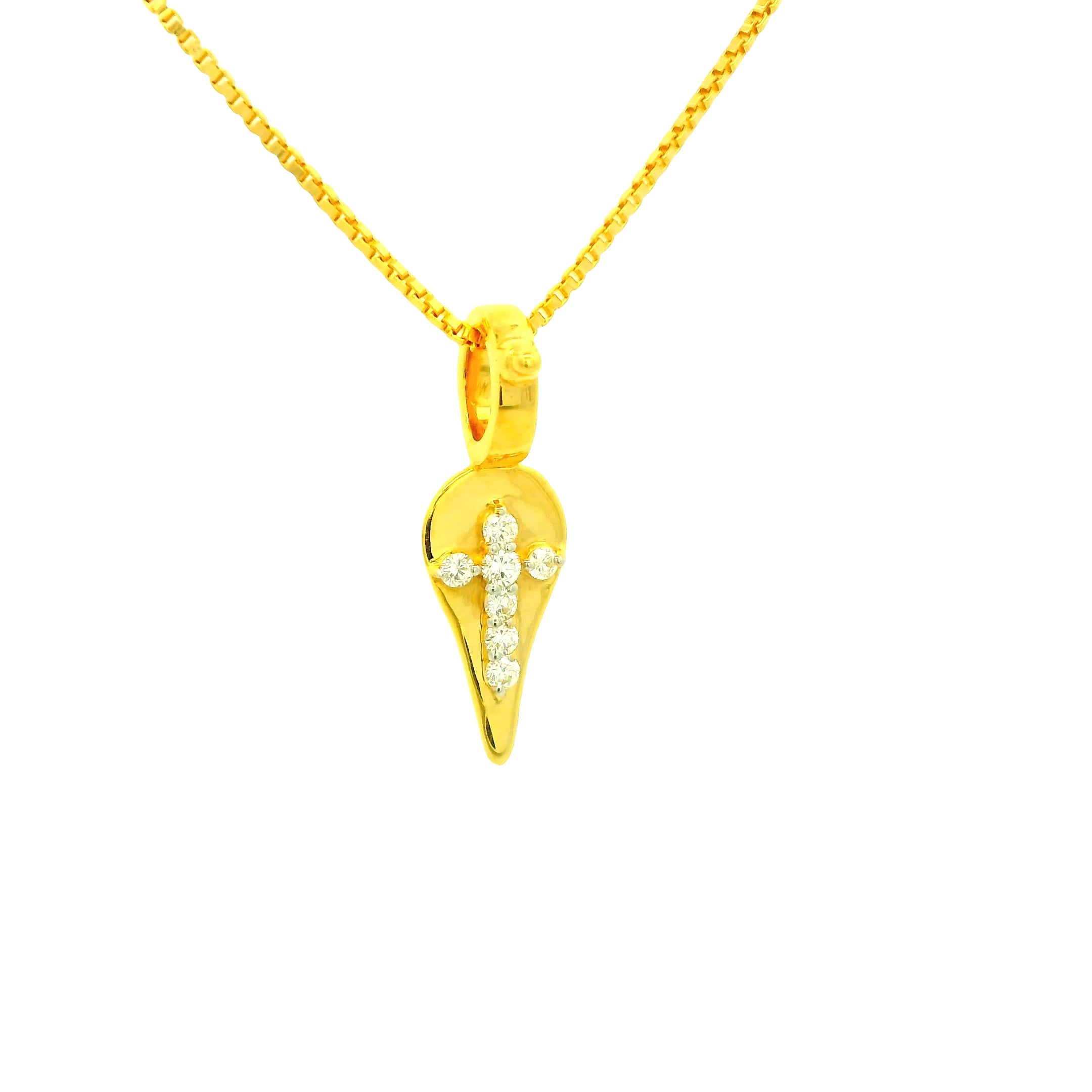 Sacred Shine Drop Pendant  - TLD13