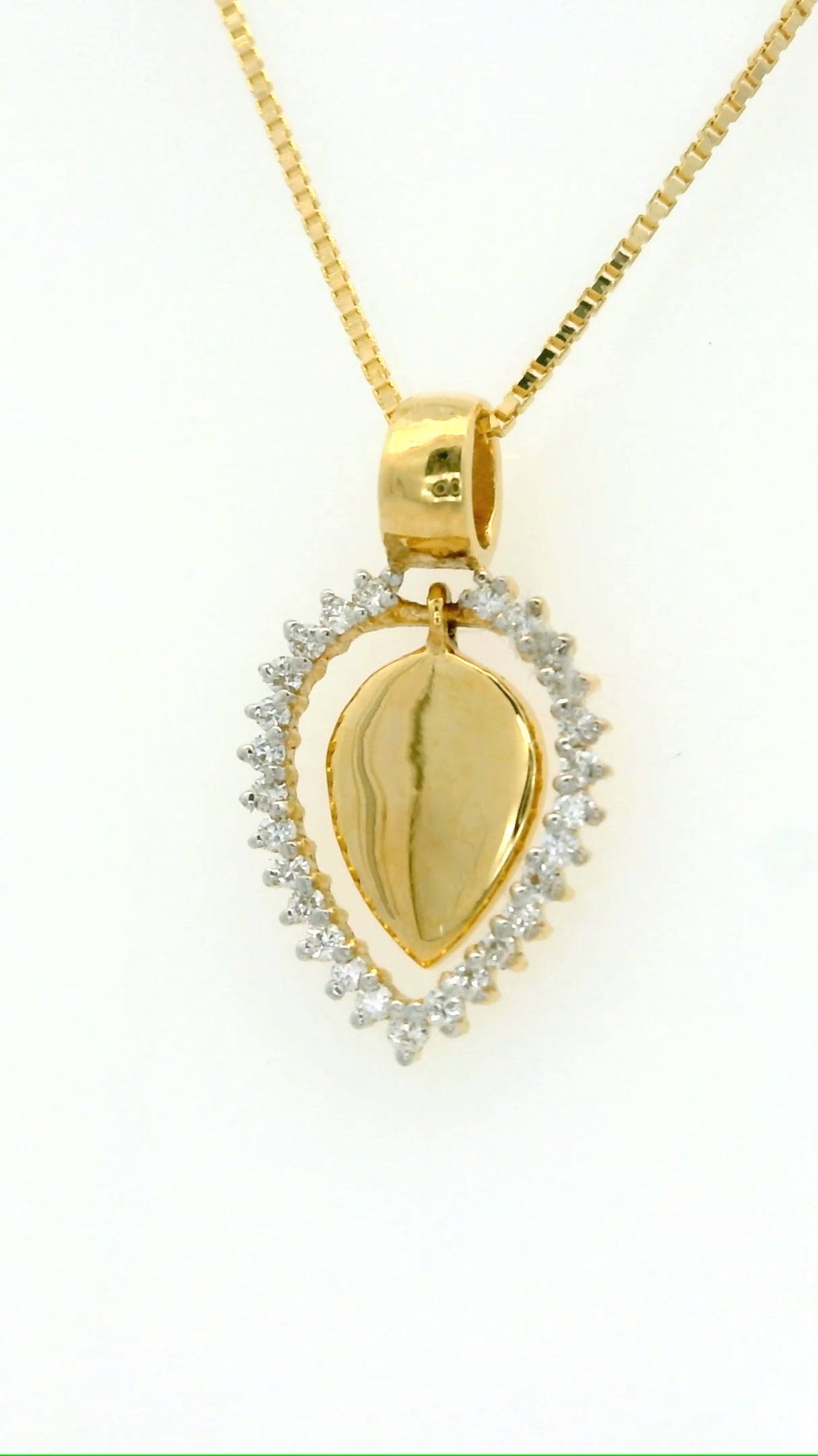 Majestic Bloom Drop  Pendant  -TLD25