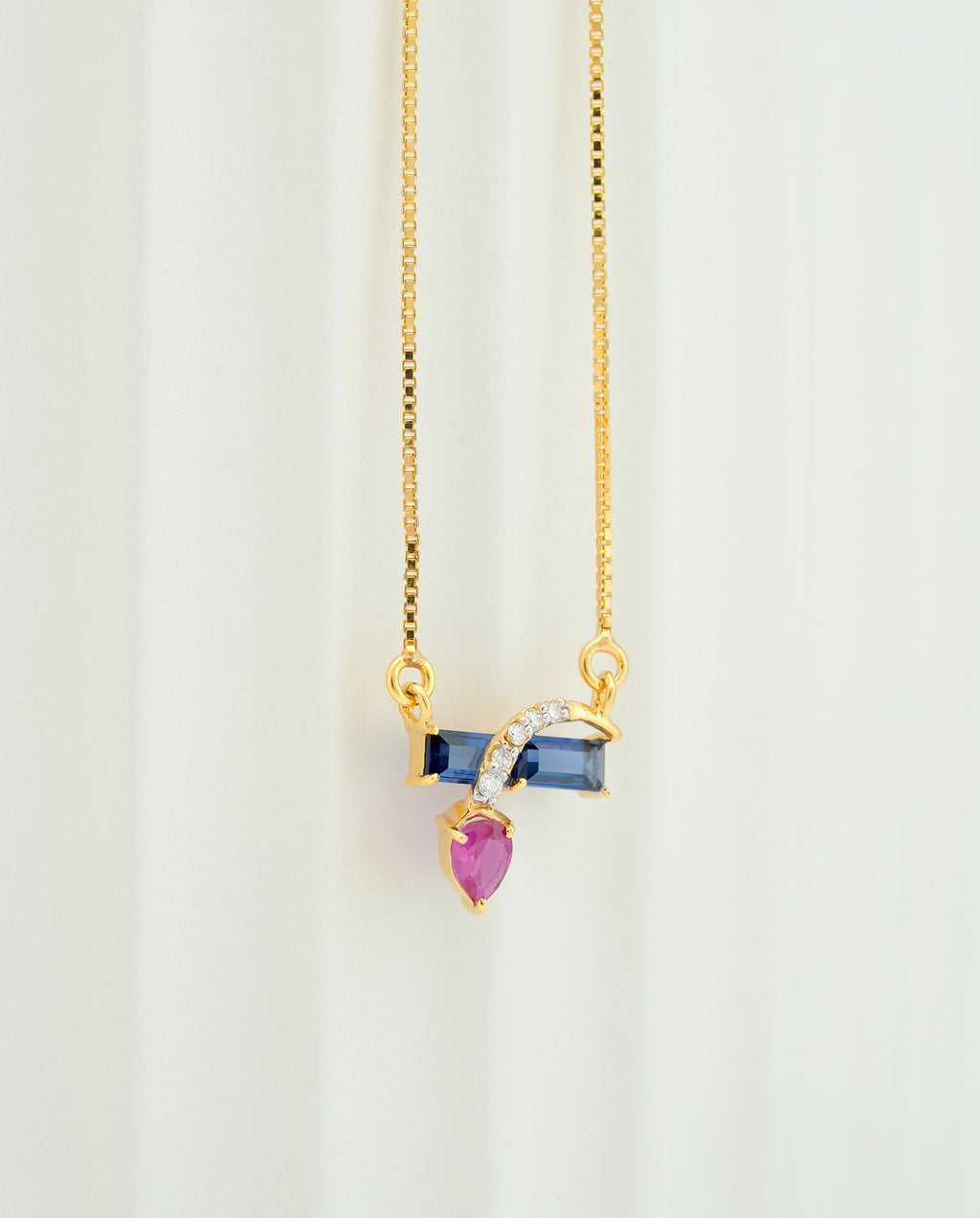 EMERALD  DEWDROP  PENDANT - CPDH 101