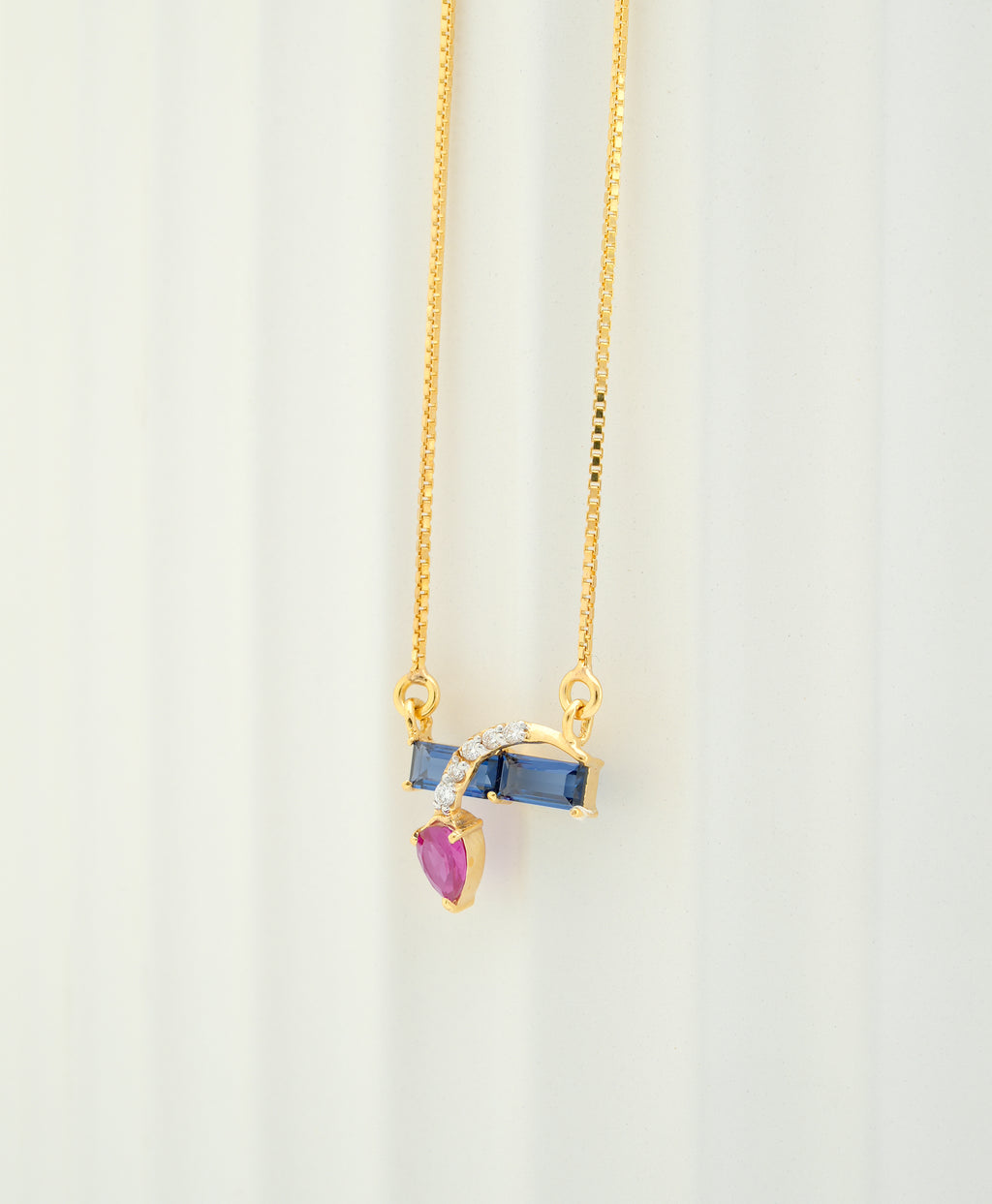 EMERALD  DEWDROP  PENDANT - CPDH 101