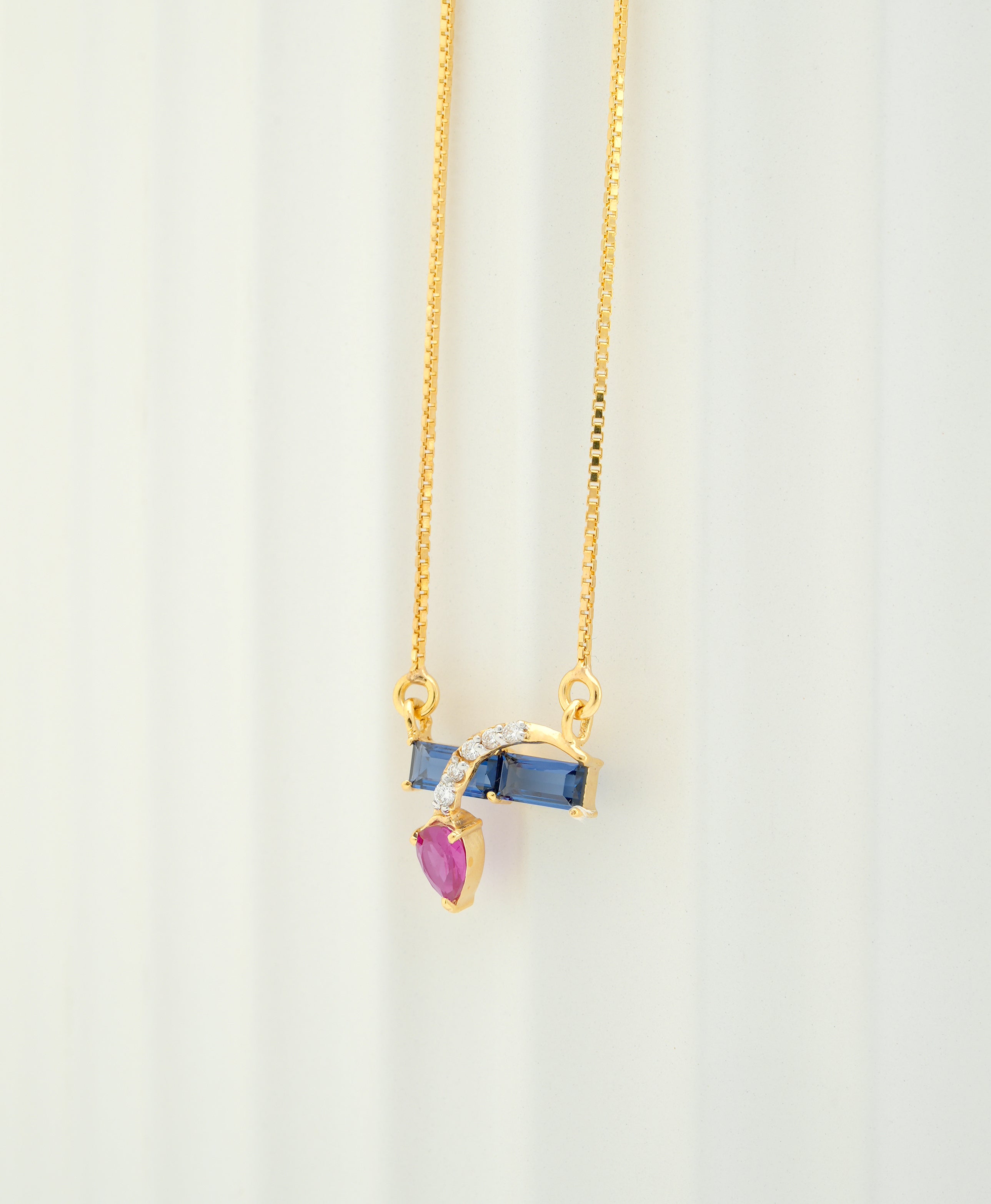 EMERALD  DEWDROP  PENDANT - CPDH 101