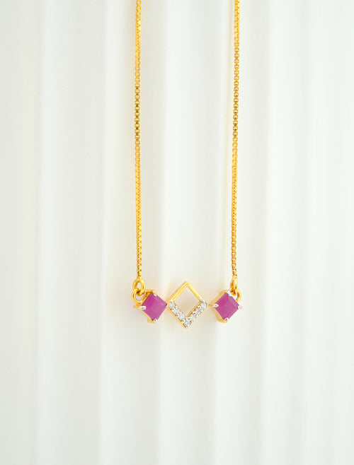 CELESTIAL  SQUARE GRACE  PENDANT -CPDH13