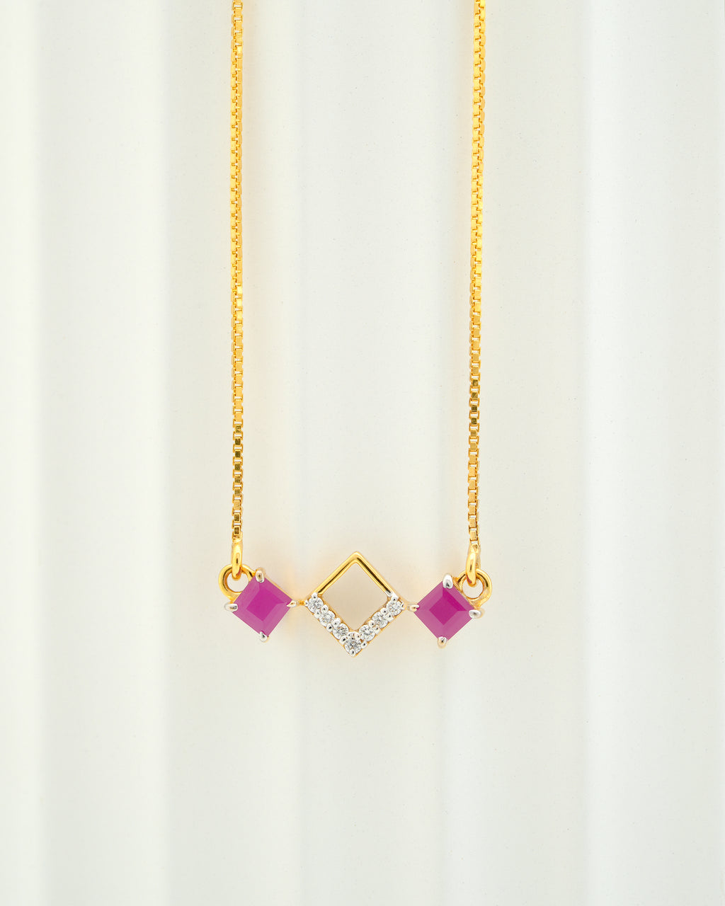 CELESTIAL  SQUARE GRACE  PENDANT -CPDH13